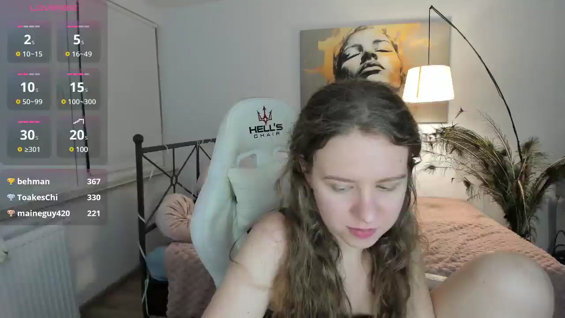 Gallery image thumbnail from LanaBelll's myfreecams stream on, 12/21/2024, 21:01 image 6 of 20