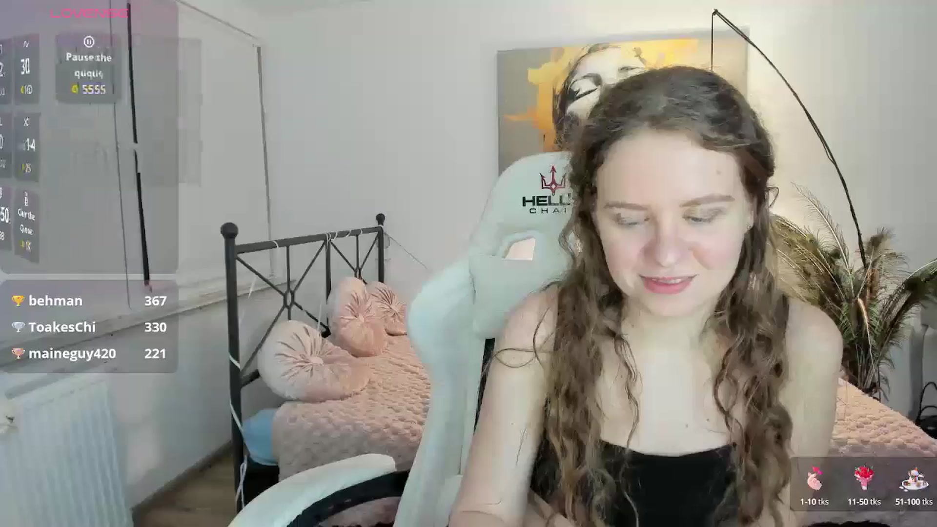 Gallery image thumbnail from LanaBelll's myfreecams stream on, 12/21/2024, 21:01 image 8 of 20