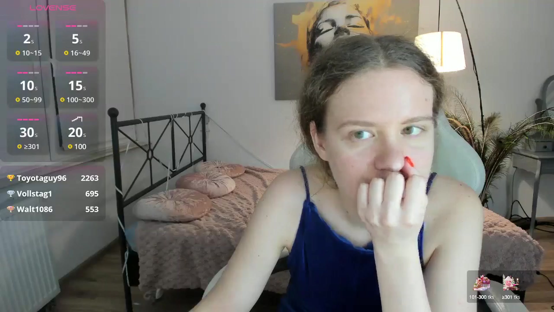 Gallery image thumbnail from LanaBelll's myfreecams stream on, 12/29/2024, 20:27 image 12 of 20