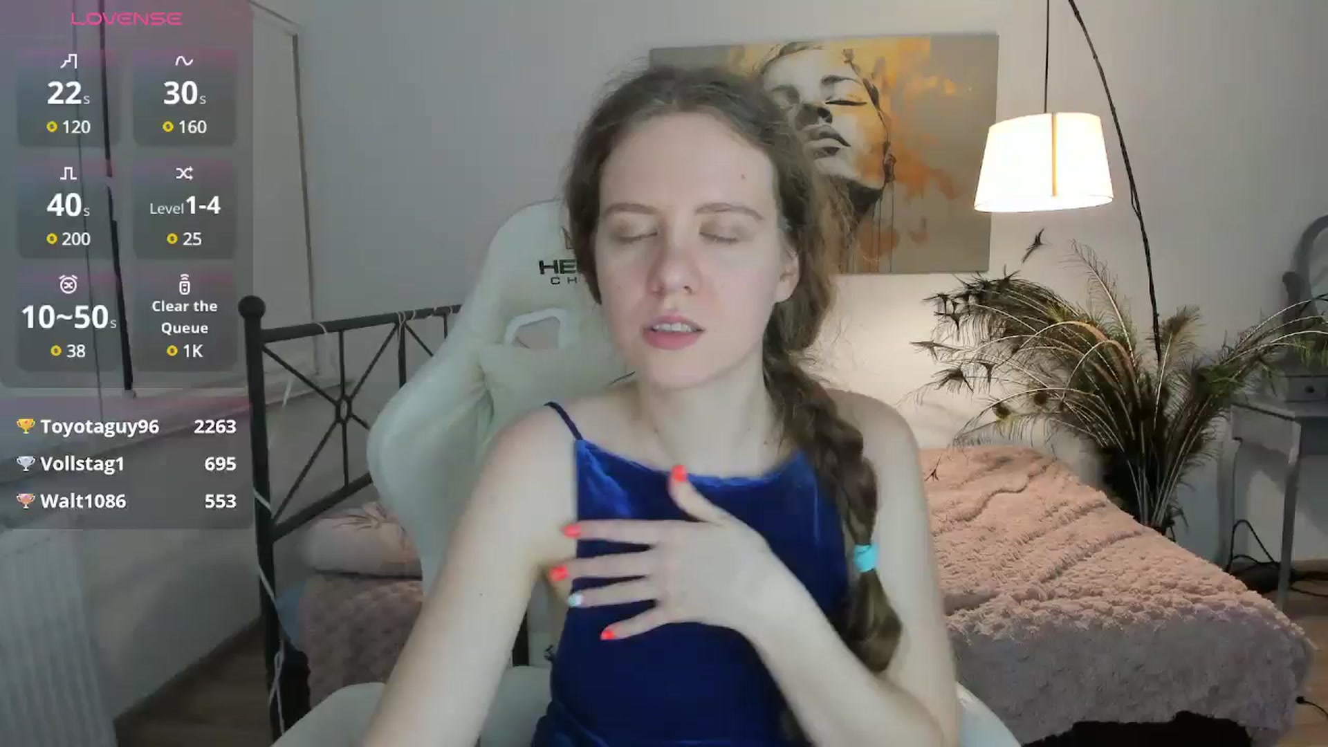 Gallery image thumbnail from LanaBelll's myfreecams stream on, 12/29/2024, 21:28 image 1 of 20
