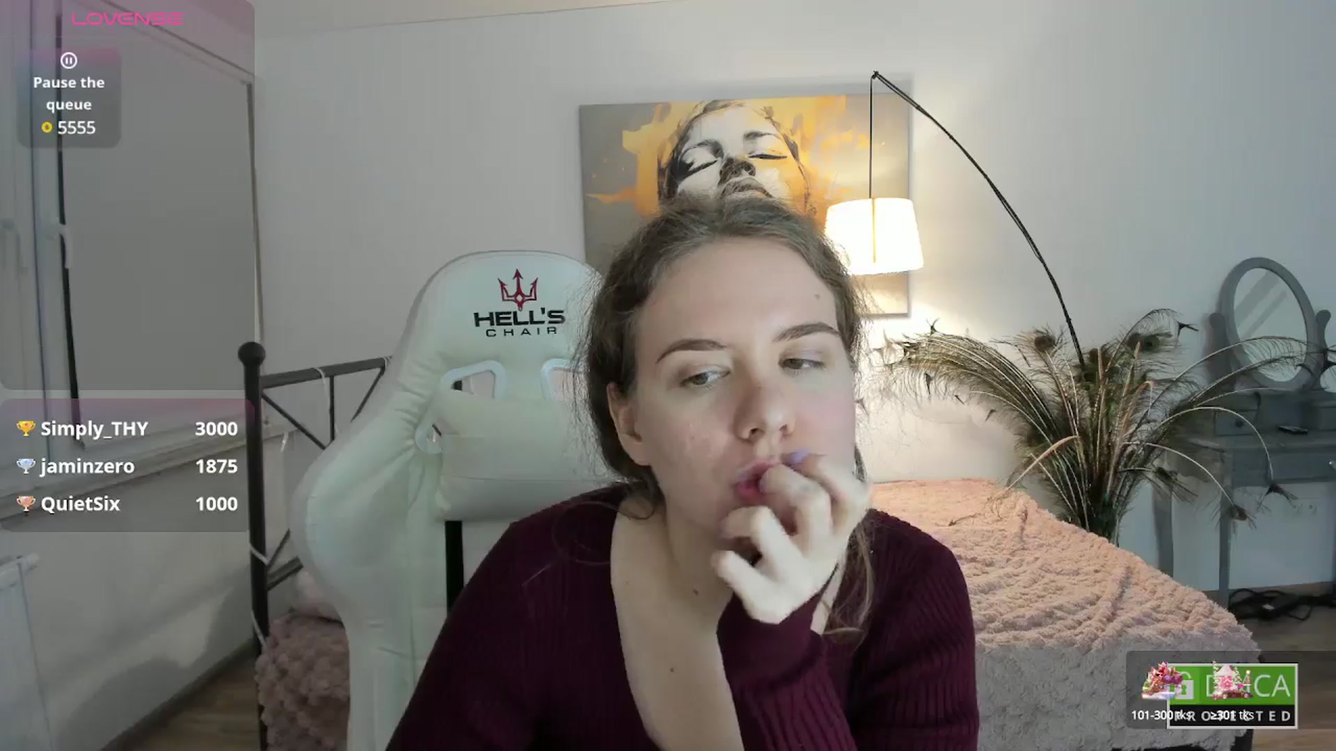 Gallery image thumbnail from LanaBelll's myfreecams stream on, 02/03/2025, 22:51 image 18 of 20
