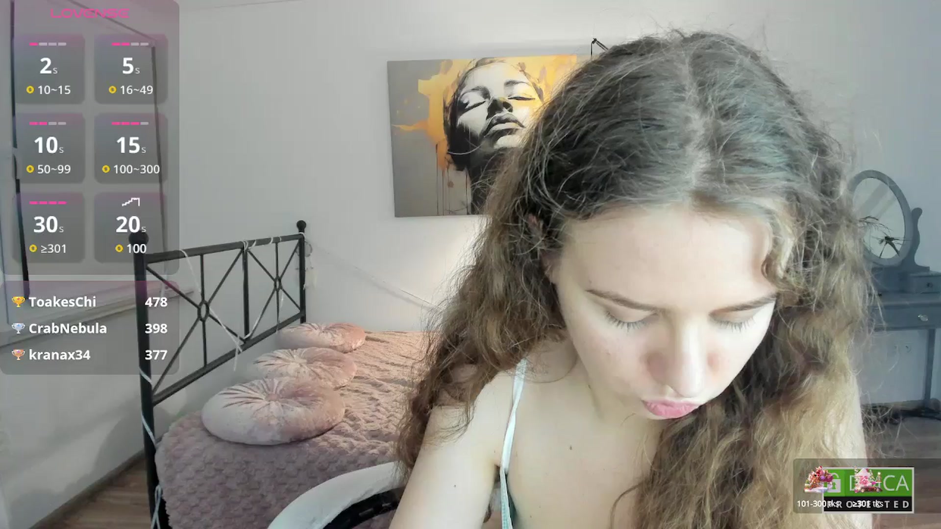 Gallery image thumbnail from LanaBelll's myfreecams stream on, 02/09/2025, 20:38 image 5 of 20