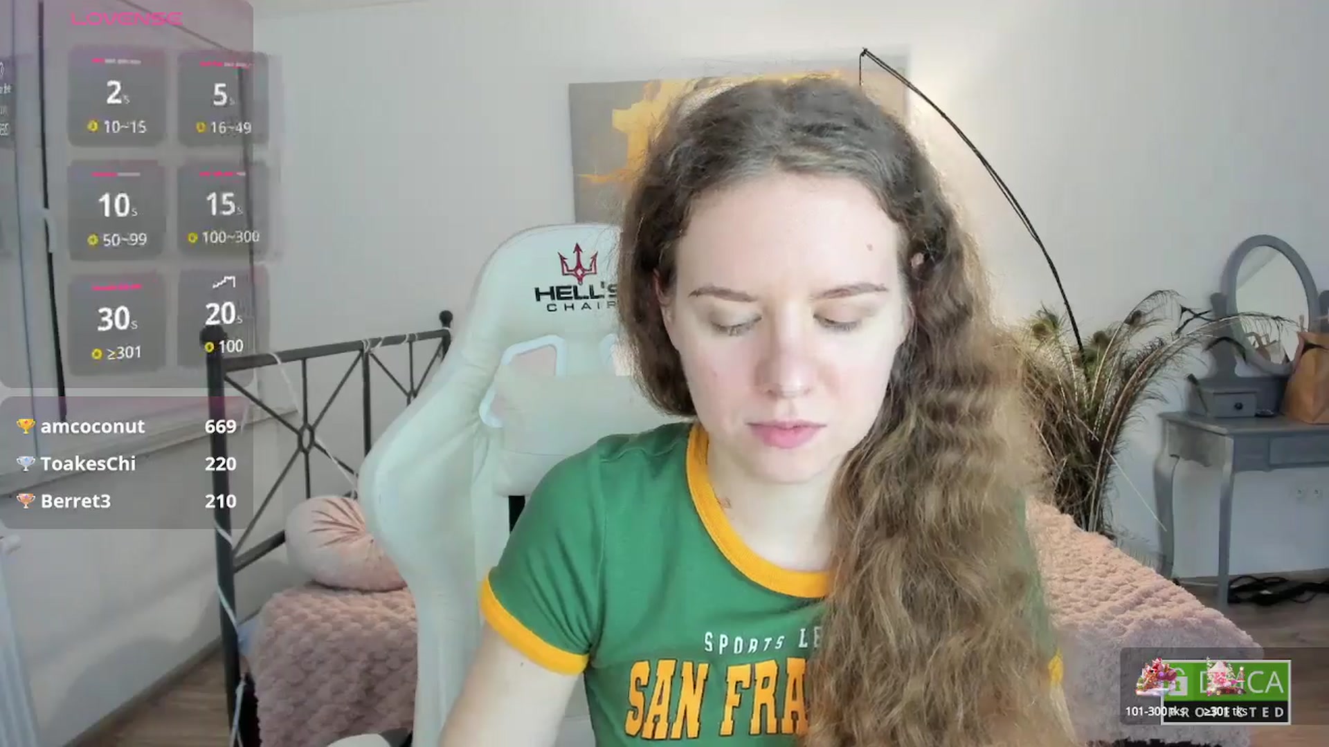 Gallery image thumbnail from LanaBelll's myfreecams stream on, 02/16/2025, 19:52 image 6 of 20