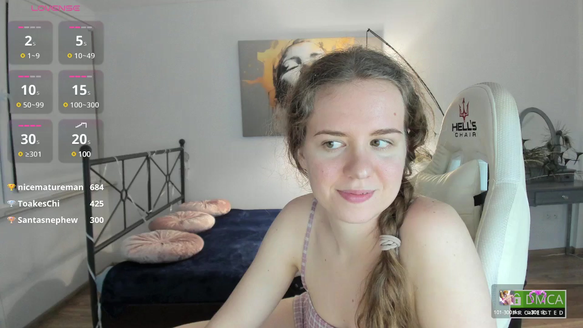Gallery image thumbnail from LanaBelll's myfreecams stream on, 04/01/2025, 20:23 image 13 of 20