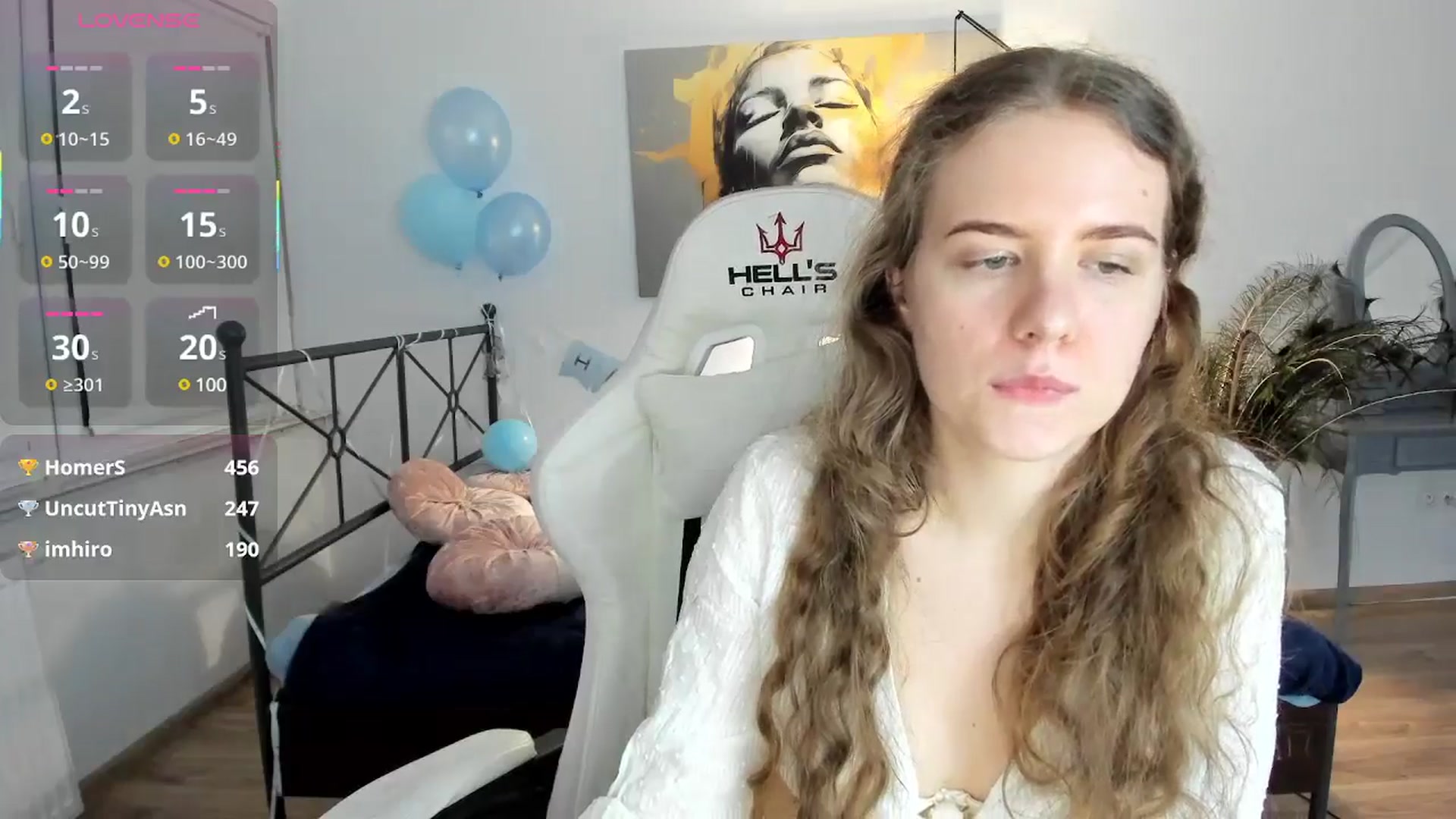 Gallery image thumbnail from LanaBelll's myfreecams stream on, 05/04/2025, 20:00 image 16 of 20