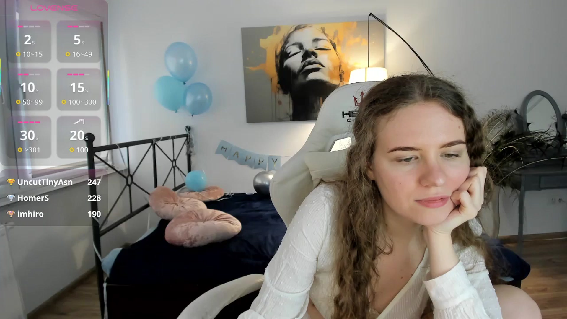 Gallery image thumbnail from LanaBelll's myfreecams stream on, 05/04/2025, 20:00 image 8 of 20