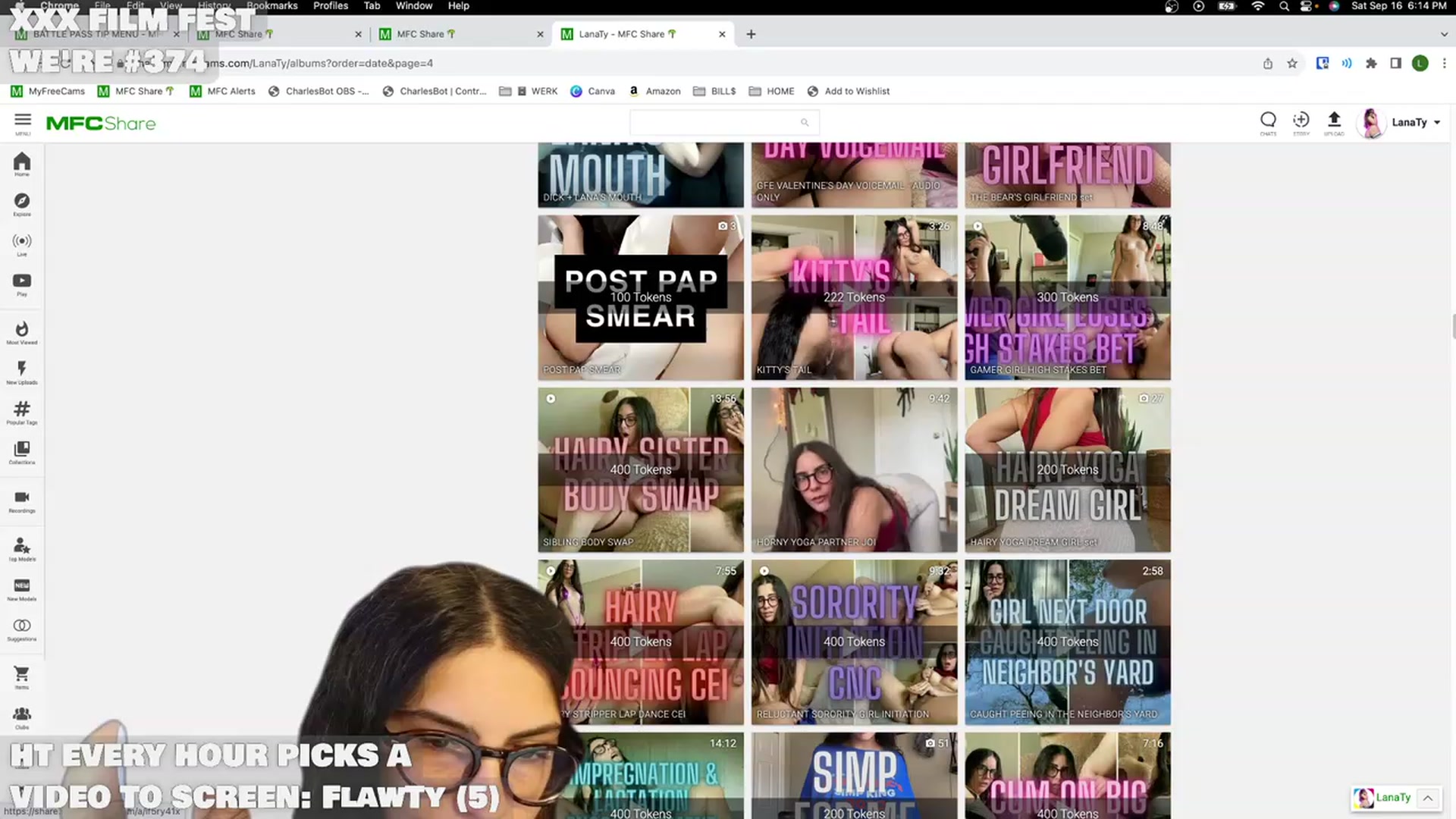Gallery image thumbnail from LanaTy's myfreecams stream on, 09/16/2023, 23:32 image 2 of 20