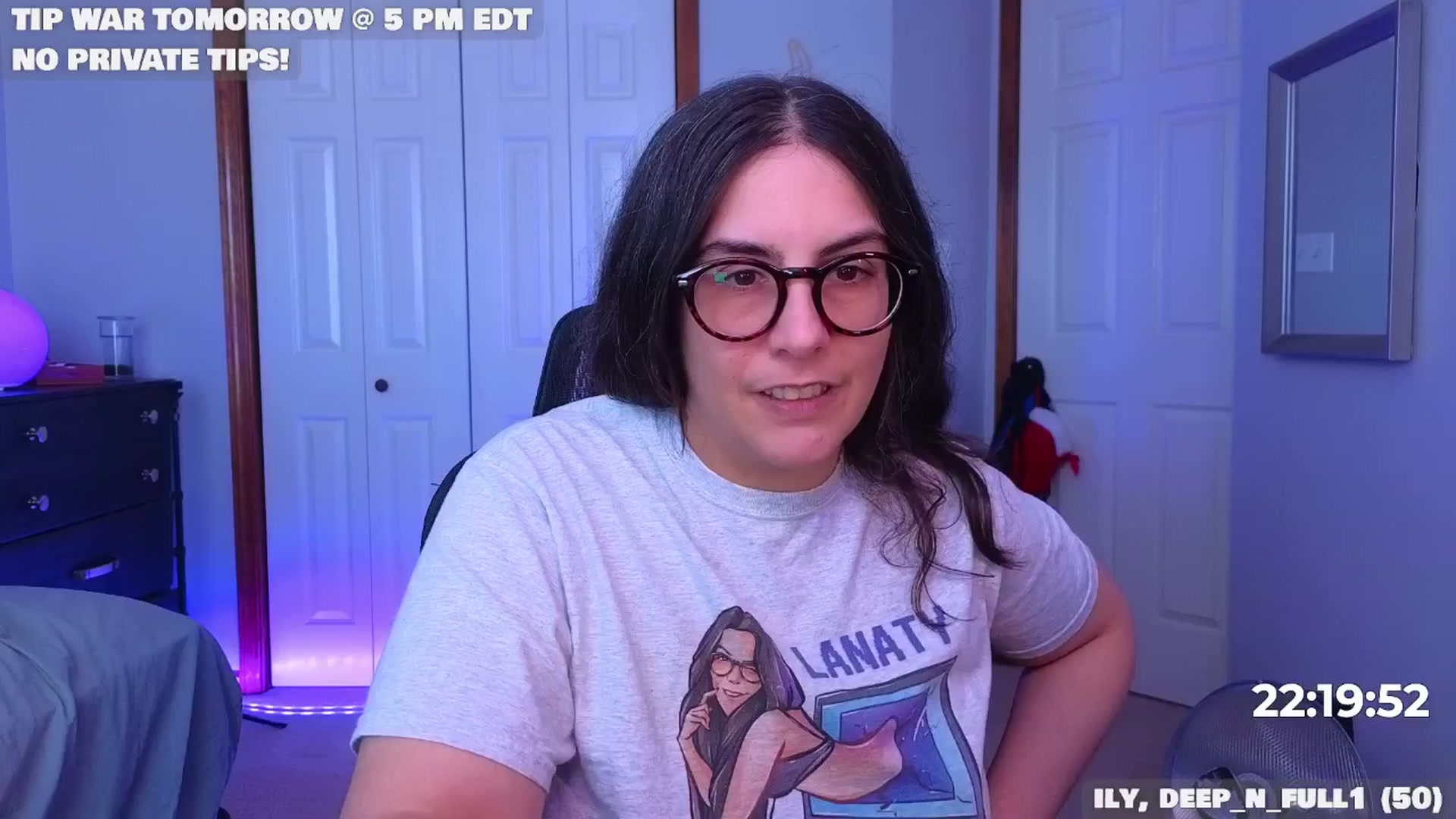 Gallery image thumbnail from LanaTy's myfreecams stream on, 04/05/2024, 23:26 image 14 of 20