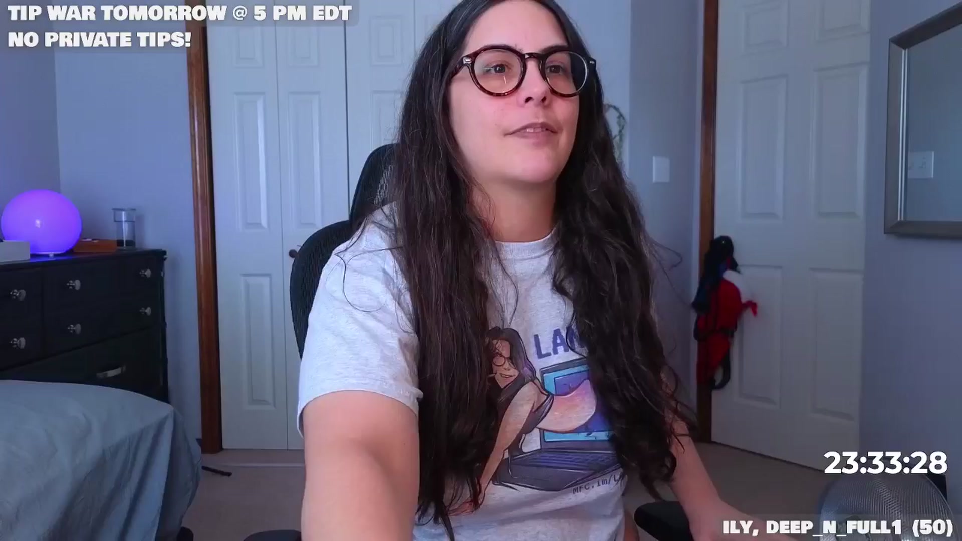 Gallery image thumbnail from LanaTy's myfreecams stream on, 04/05/2024, 23:26 image 2 of 20
