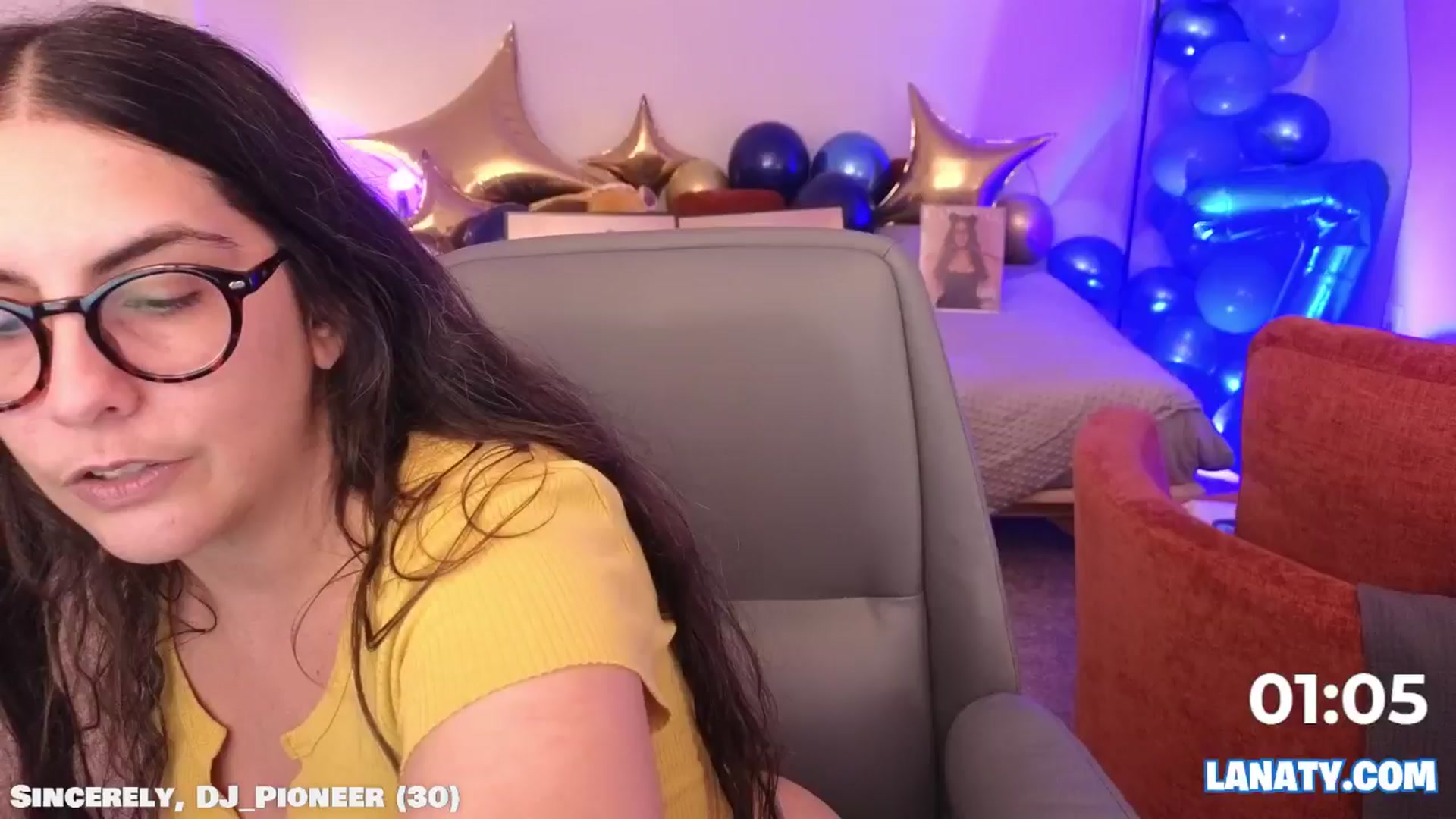 Gallery image thumbnail from LanaTy's myfreecams stream on, 10/17/2024, 23:23 image 1 of 20