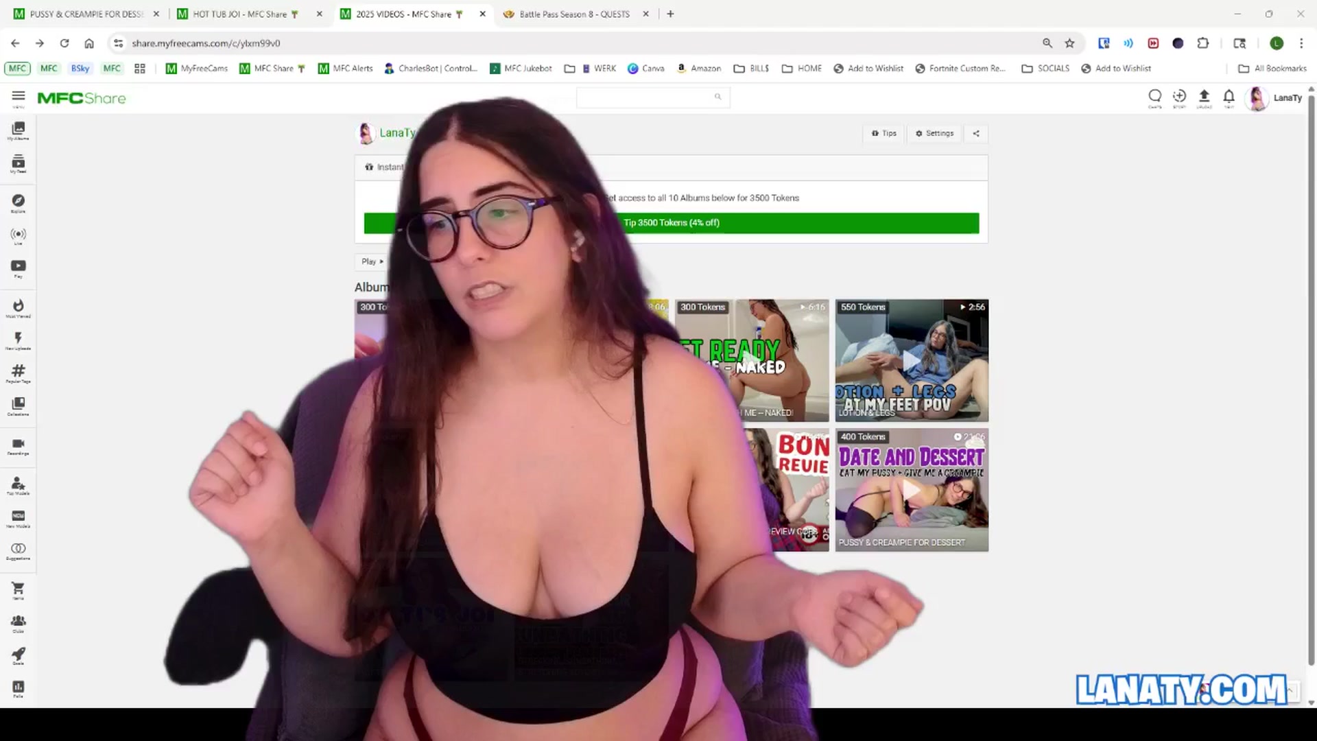 Gallery image thumbnail from LanaTy's myfreecams stream on, 09/26/2025, 23:25 image 9 of 20