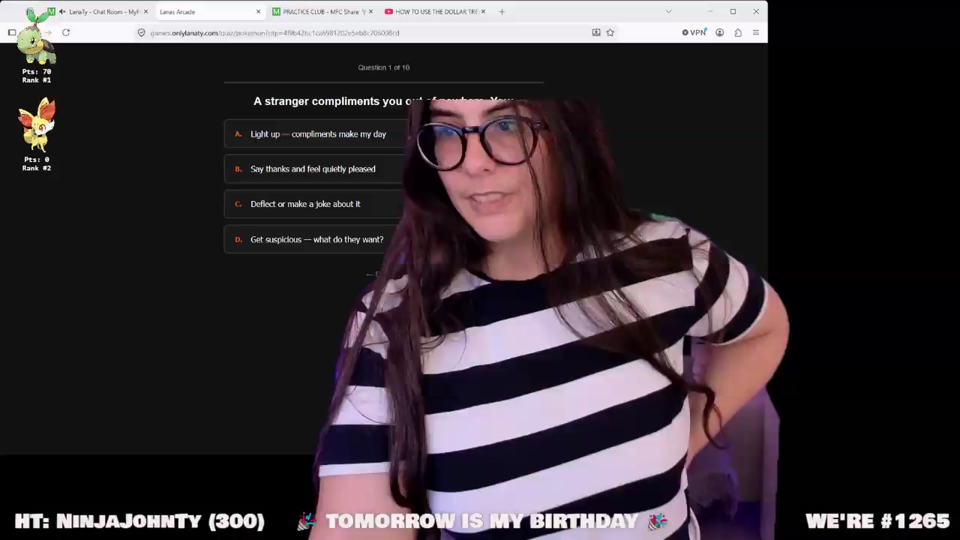Gallery image thumbnail from LanaTy's myfreecams stream on, 05/31/2026, 23:24 image 4 of 20