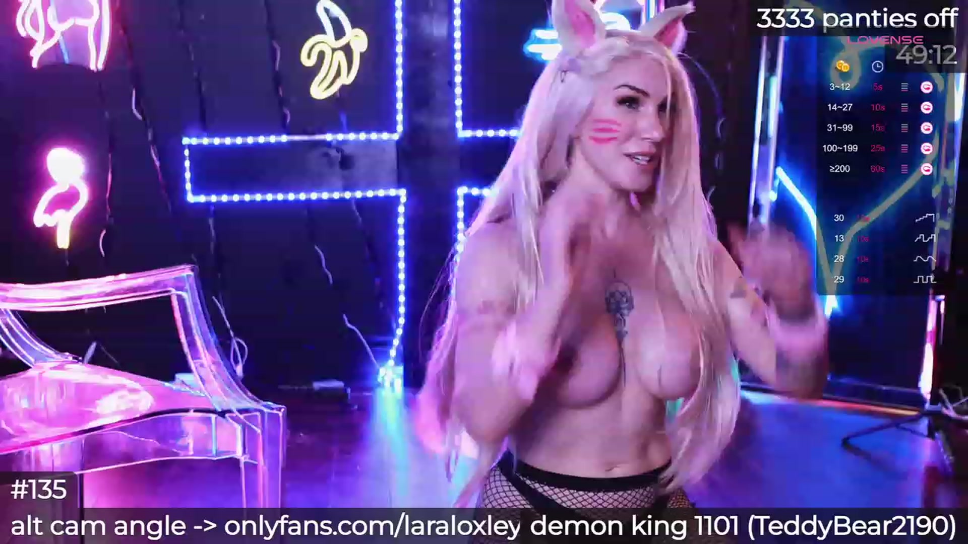 Gallery image thumbnail from LaraLoxley's myfreecams stream on, 10/05/2023, 23:43 image 13 of 20
