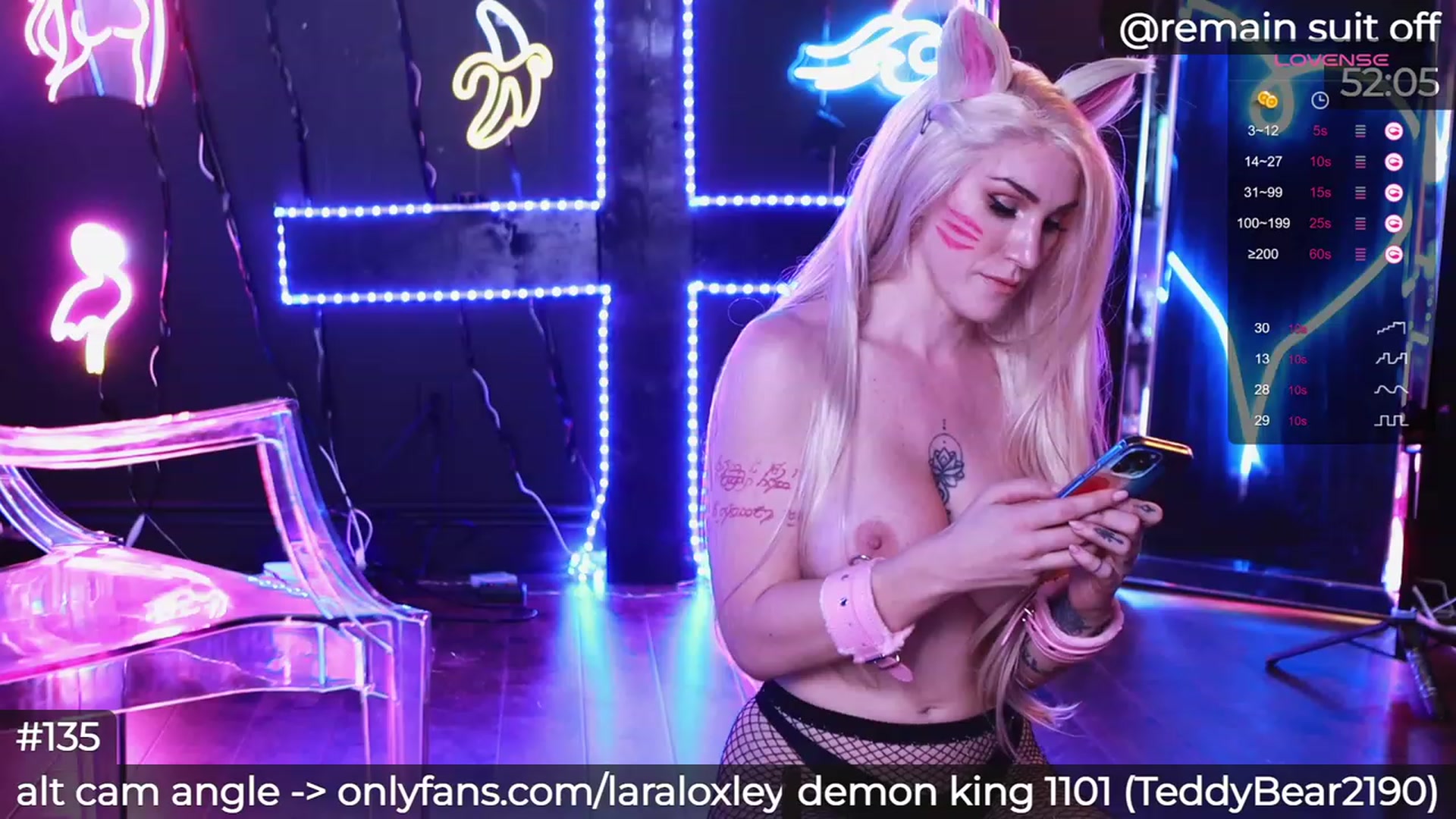Gallery image thumbnail from LaraLoxley's myfreecams stream on, 10/05/2023, 23:43 image 12 of 20