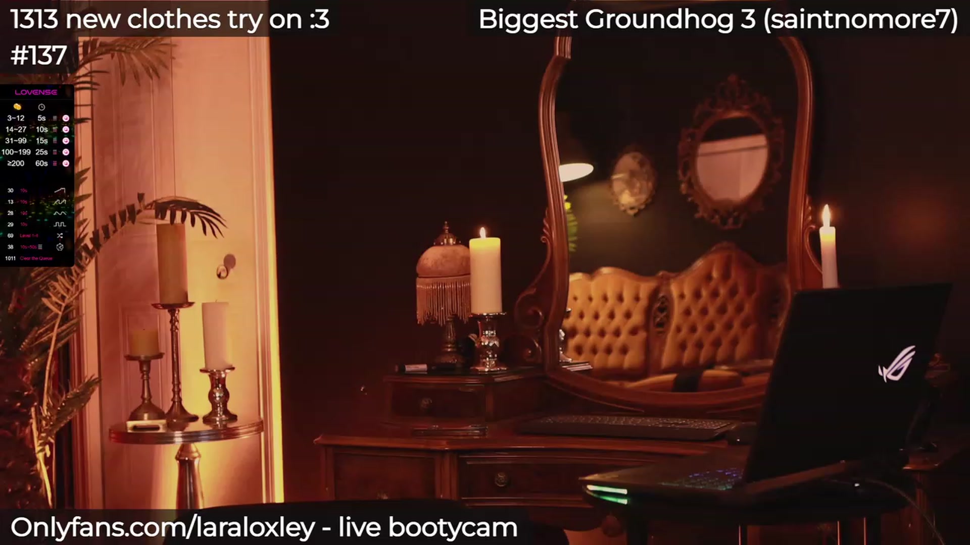 Gallery image thumbnail from LaraLoxley's myfreecams stream on, 02/10/2024, 21:15 image 5 of 20