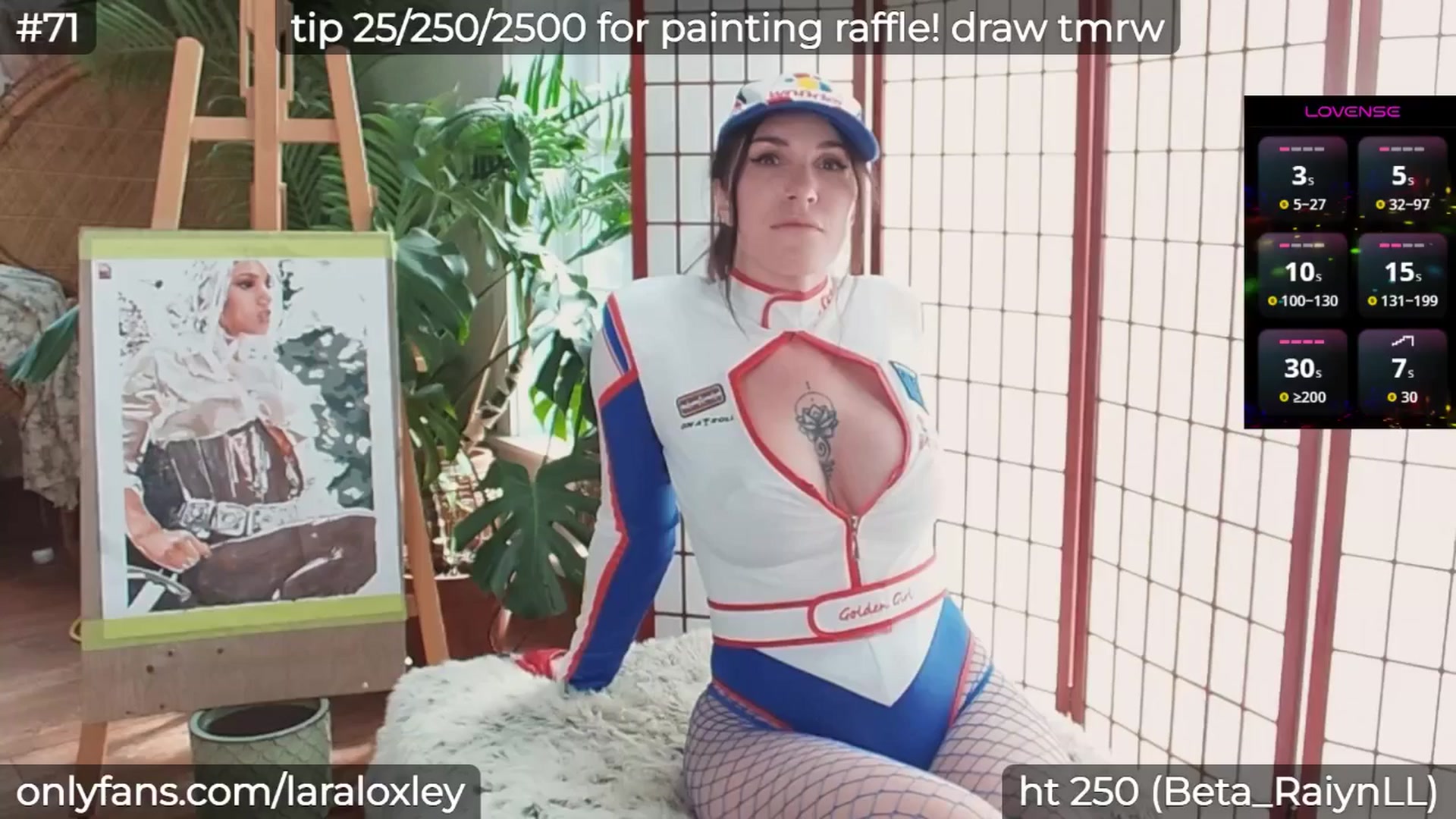 Gallery image thumbnail from LaraLoxley's myfreecams stream on, 08/30/2025, 22:33 image 4 of 20