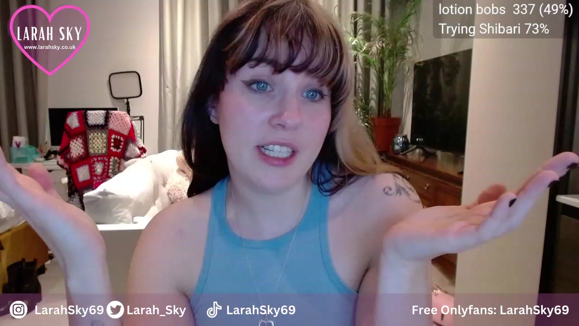 Gallery image thumbnail from Larah_Sky's myfreecams stream on, 11/05/2023, 23:18 image 16 of 20