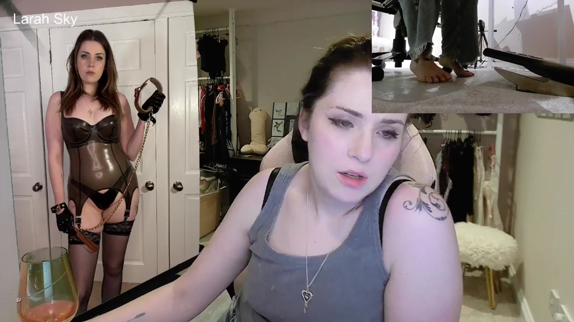 Gallery image thumbnail from Larah_Sky's myfreecams stream on, 07/02/2025, 21:19 image 2 of 20