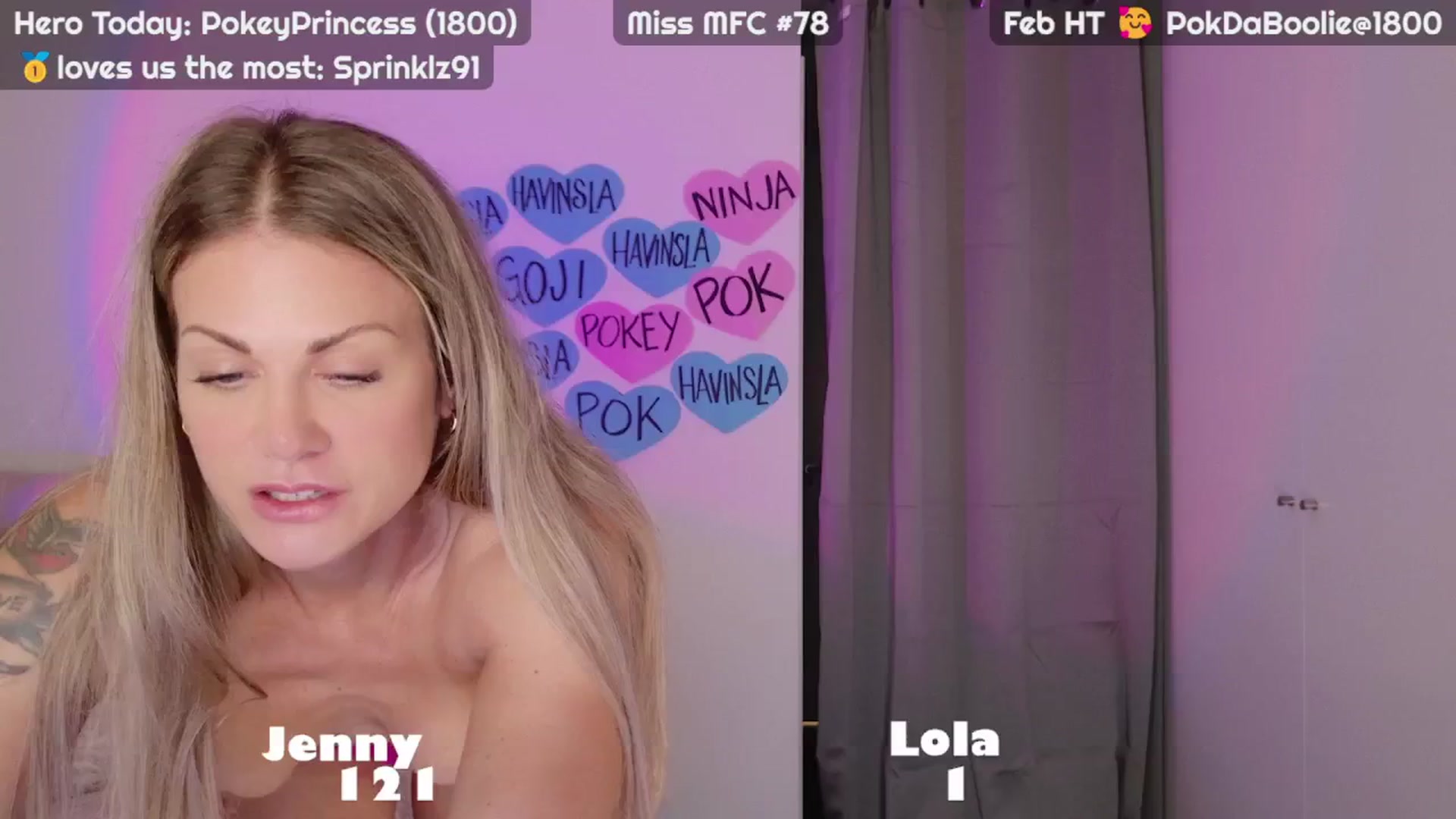 Gallery image thumbnail from LateNiteJenny's myfreecams stream on, 02/02/2025, 08:20 image 16 of 20