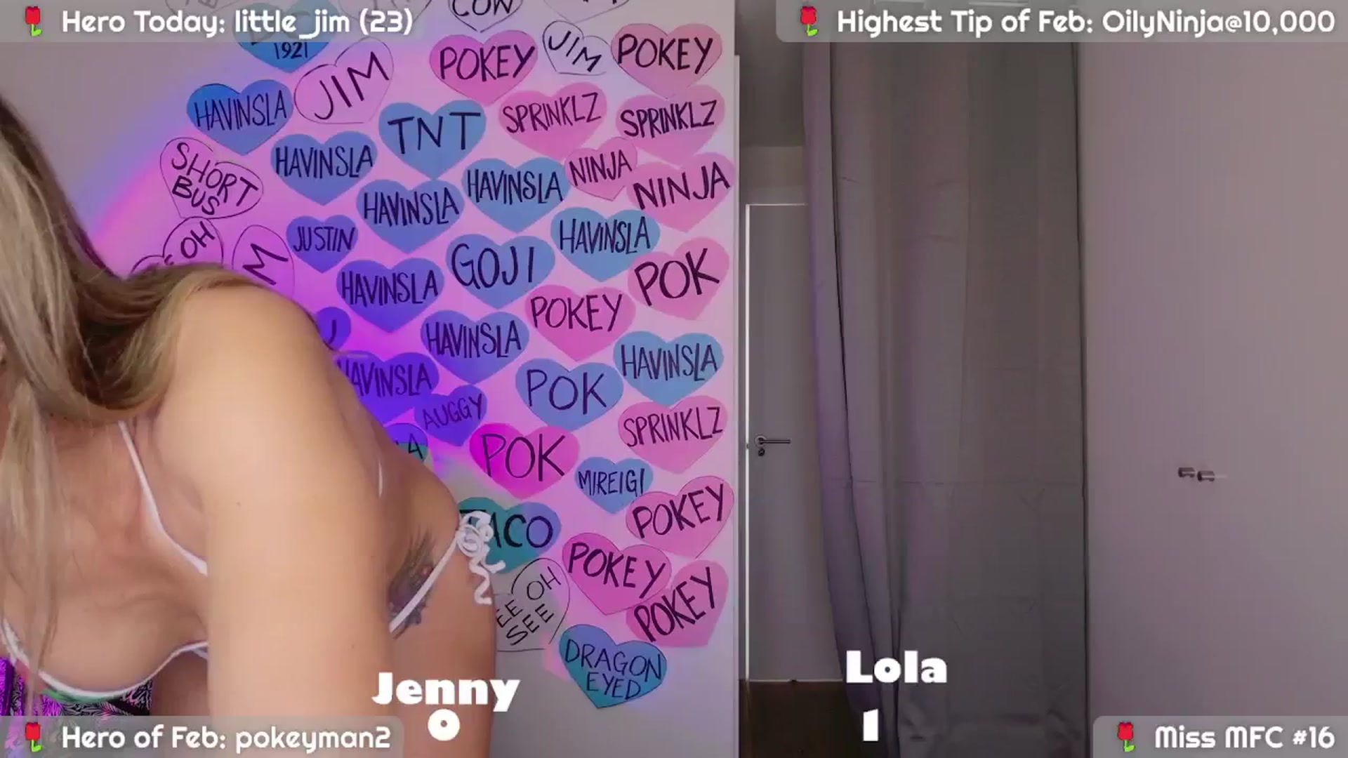 Gallery image thumbnail from LateNiteJenny's myfreecams stream on, 02/11/2025, 12:07 image 9 of 20