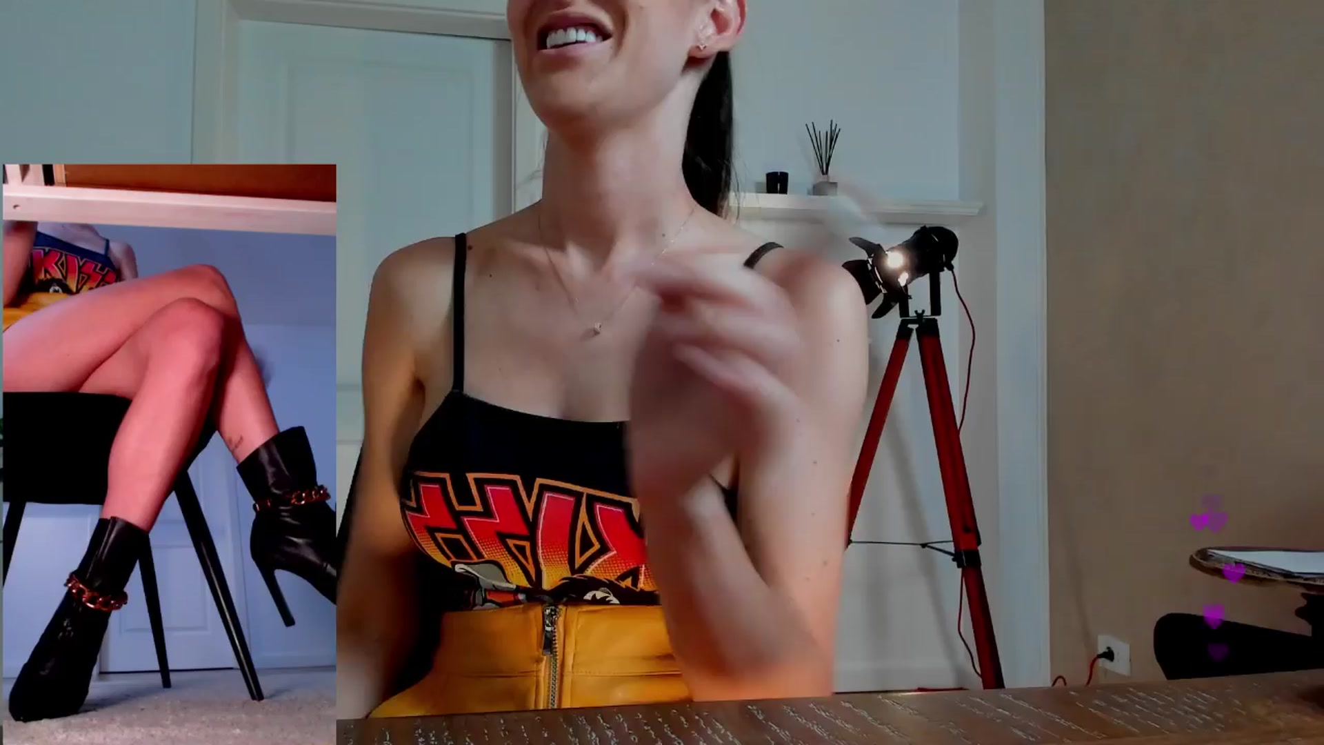 Gallery image thumbnail from LegswAttitude's myfreecams stream on, 04/12/2024, 16:27 image 4 of 20