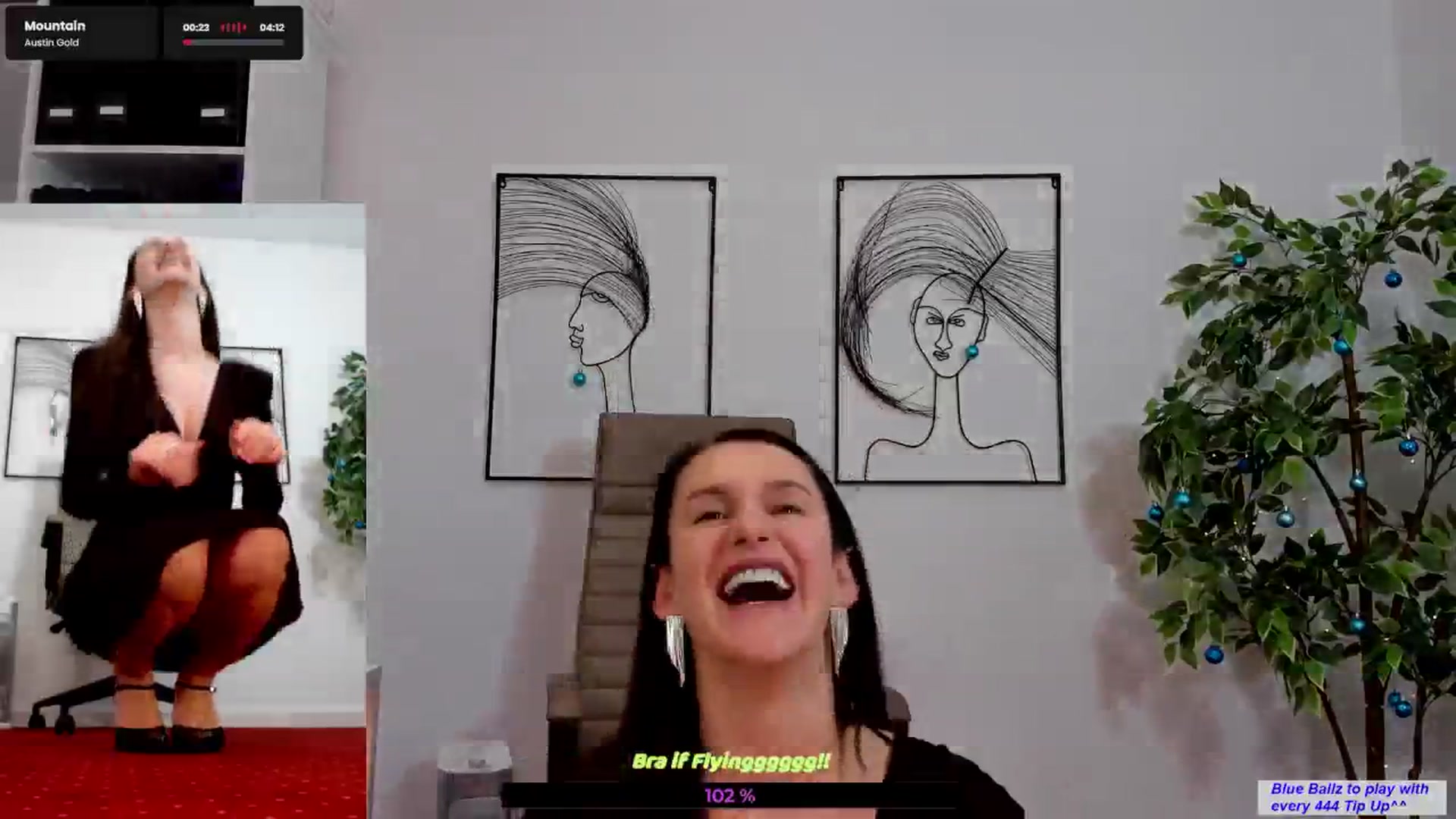 Gallery image thumbnail from LegswAttitude's myfreecams stream on, 12/23/2024, 15:09 image 9 of 20