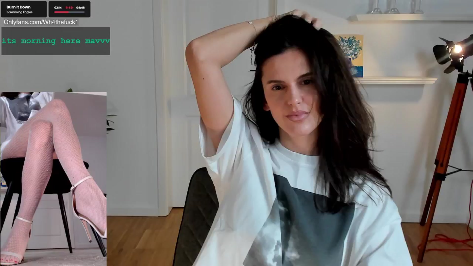 Gallery image thumbnail from LegswAttitude's myfreecams stream on, 04/02/2025, 08:19 image 3 of 20