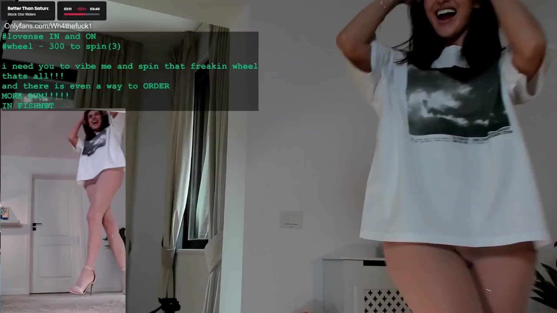 Gallery image thumbnail from LegswAttitude's myfreecams stream on, 04/02/2025, 08:19 image 15 of 20
