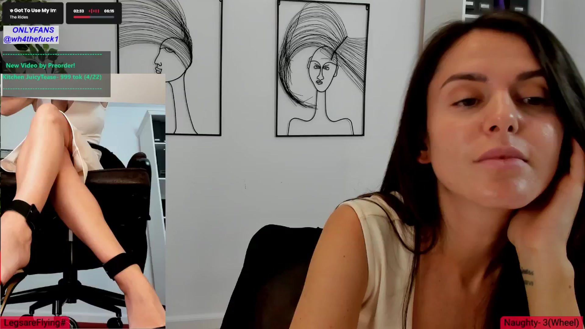Gallery image thumbnail from LegswAttitude's myfreecams stream on, 05/05/2025, 13:12 image 5 of 20