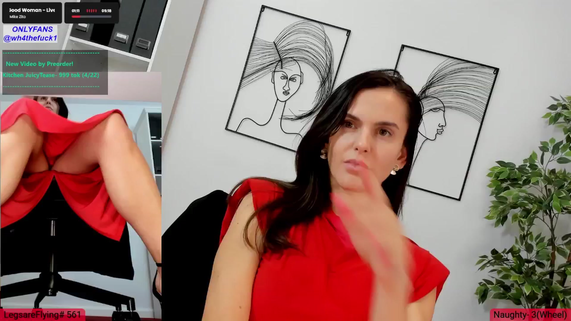 Gallery image thumbnail from LegswAttitude's myfreecams stream on, 05/07/2025, 13:14 image 18 of 20