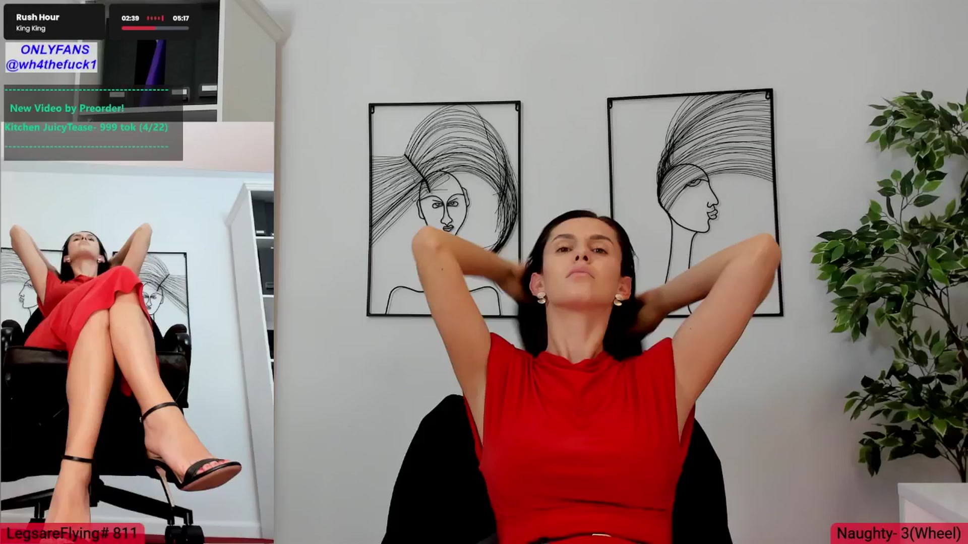 Gallery image thumbnail from LegswAttitude's myfreecams stream on, 05/07/2025, 13:14 image 10 of 20