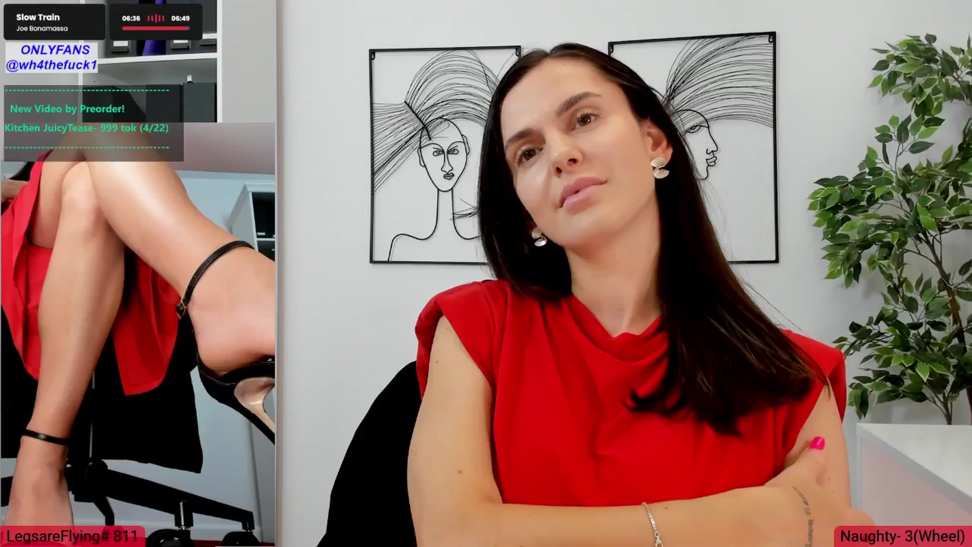 Gallery image thumbnail from LegswAttitude's myfreecams stream on, 05/07/2025, 13:14 image 9 of 20
