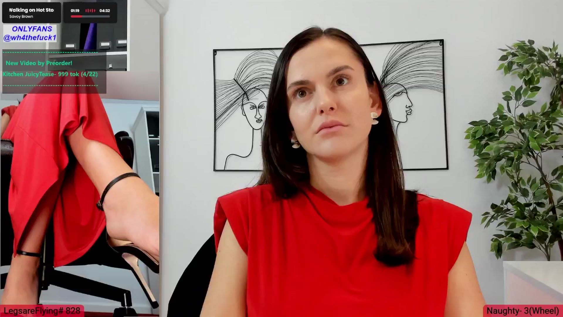 Gallery image thumbnail from LegswAttitude's myfreecams stream on, 05/07/2025, 13:14 image 3 of 20