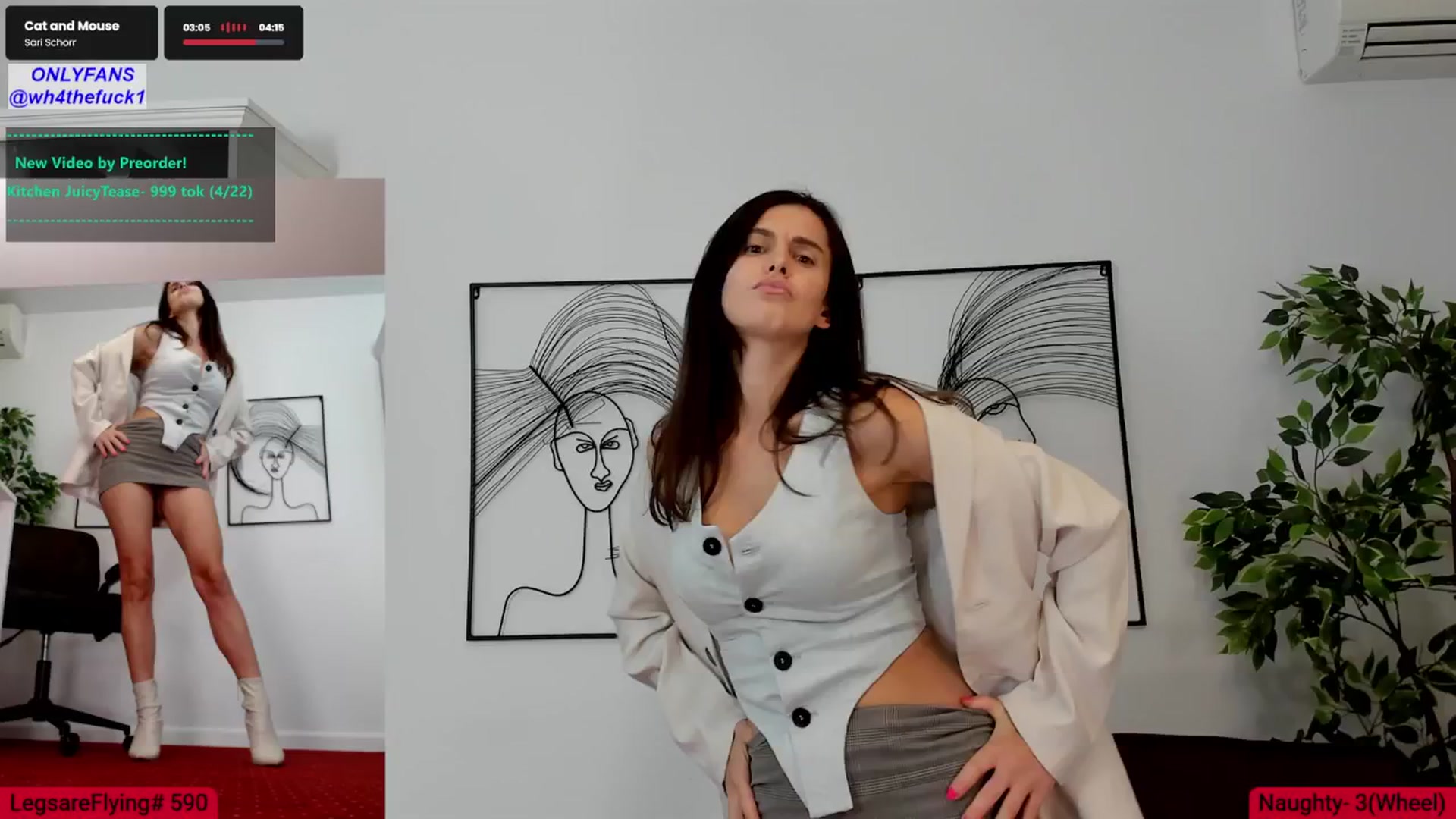 Gallery image thumbnail from LegswAttitude's myfreecams stream on, 05/08/2025, 10:54 image 15 of 20