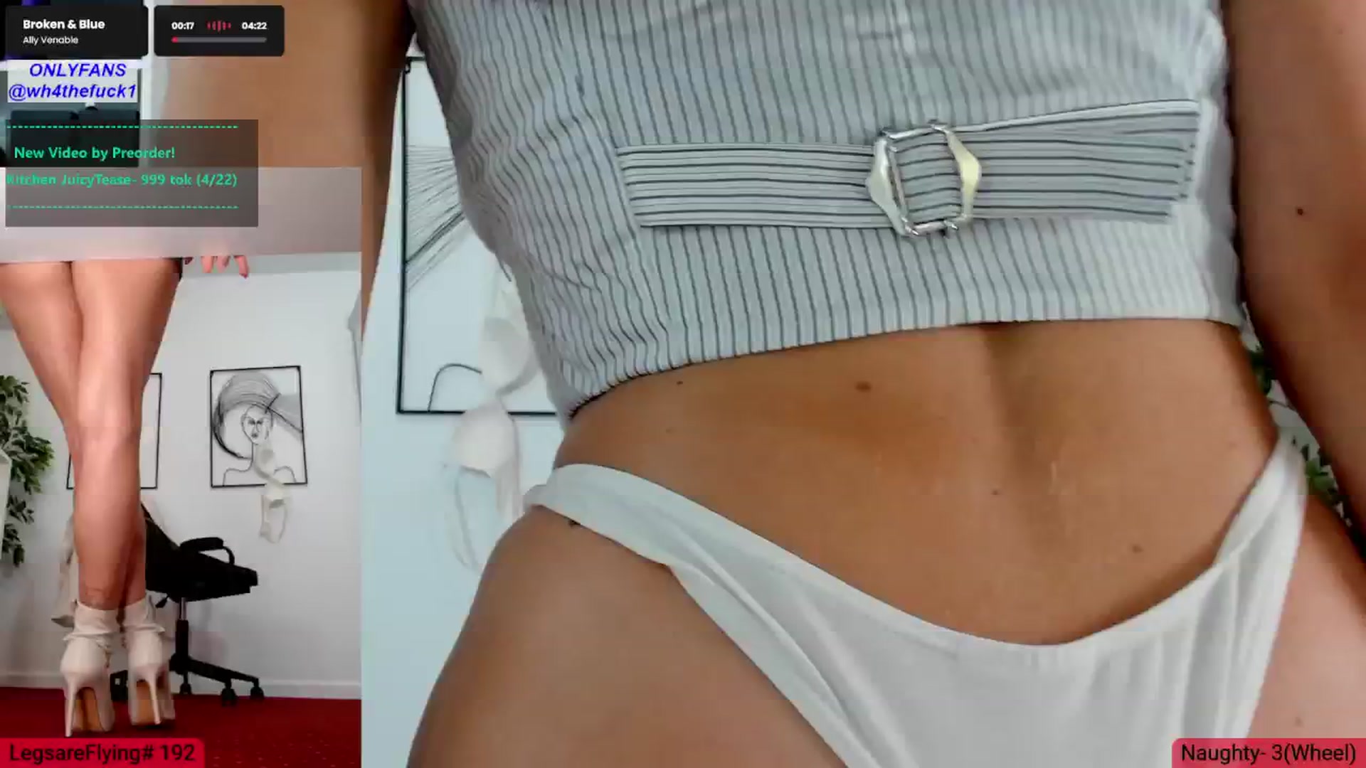 Gallery image thumbnail from LegswAttitude's myfreecams stream on, 05/08/2025, 15:15 image 17 of 20