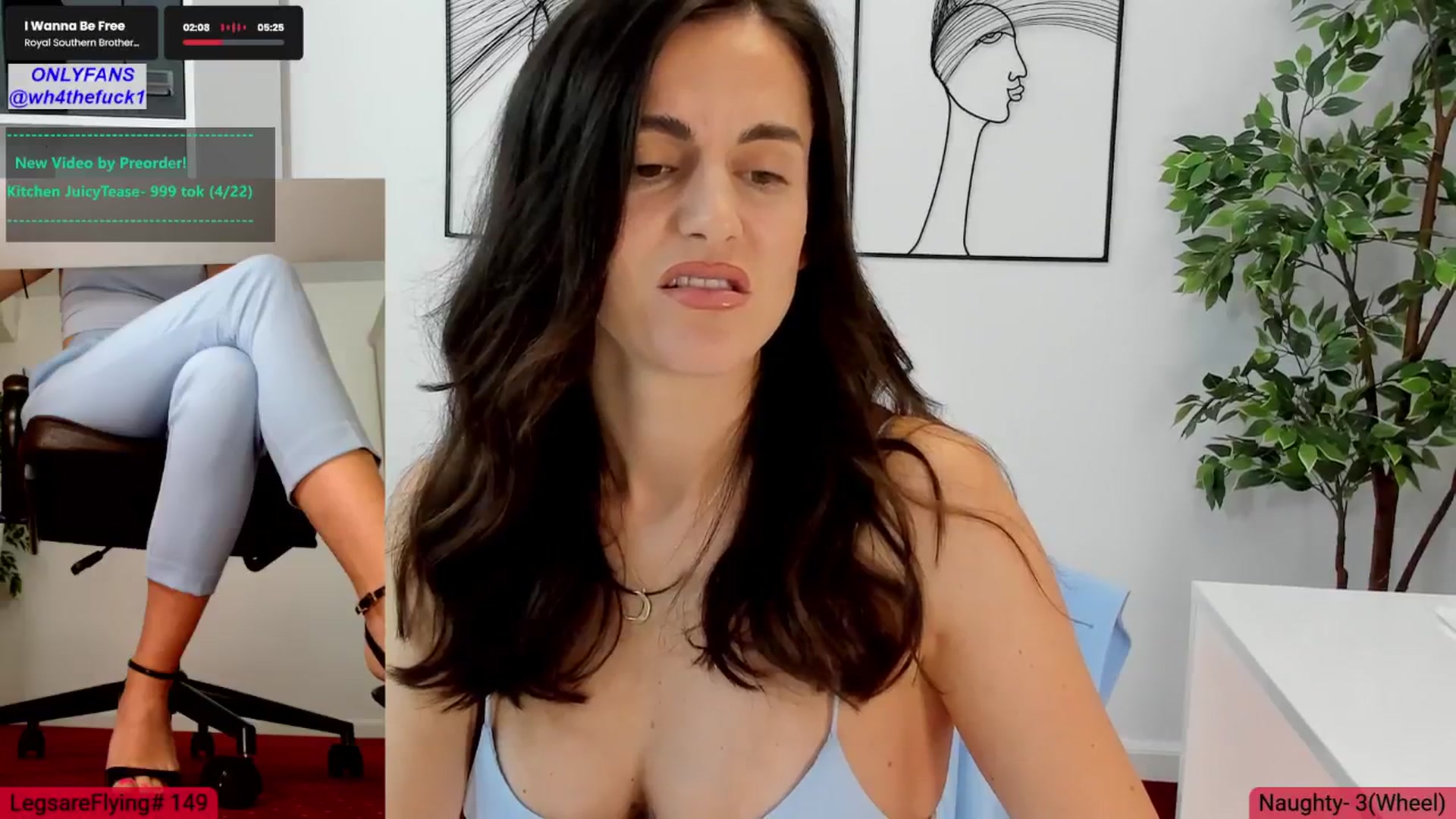 Gallery image thumbnail from LegswAttitude's myfreecams stream on, 05/12/2025, 08:43 image 8 of 20