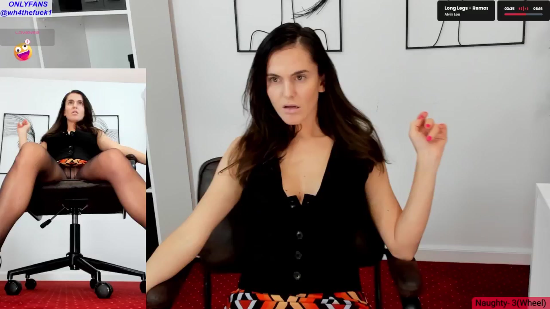 Gallery image thumbnail from LegswAttitude's myfreecams stream on, 05/19/2025, 11:25 image 8 of 20