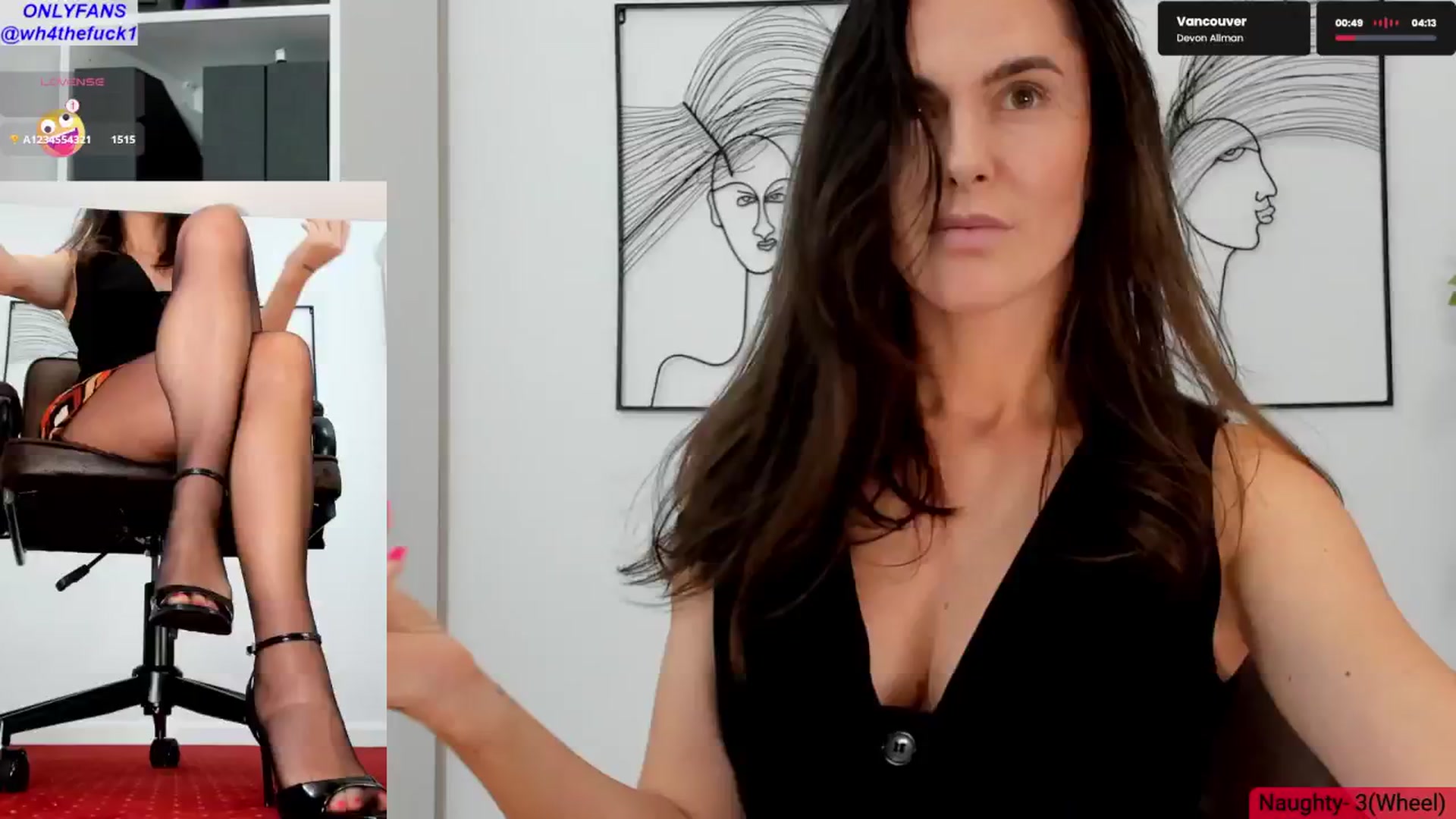 Gallery image thumbnail from LegswAttitude's myfreecams stream on, 05/19/2025, 11:25 image 3 of 20