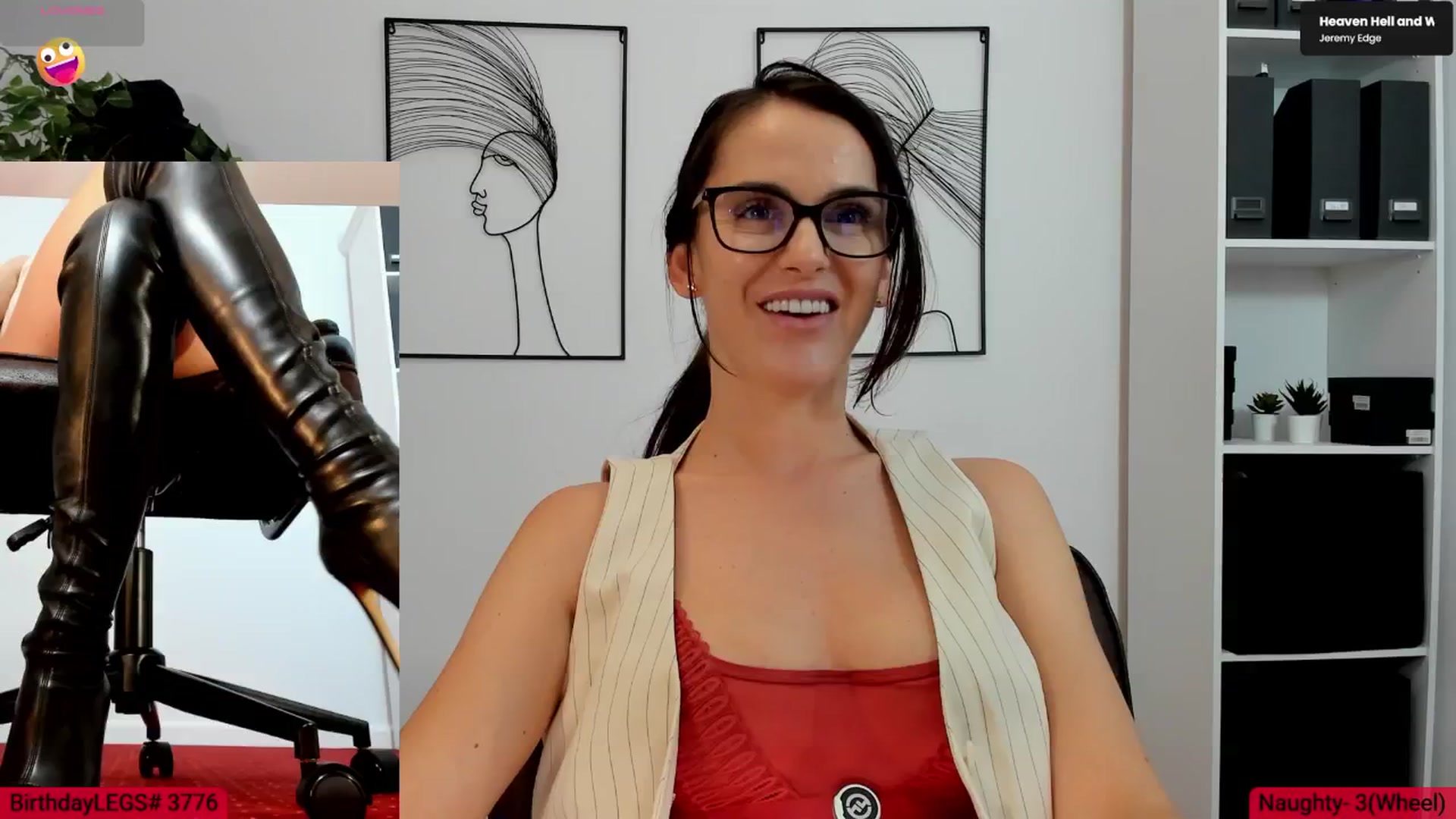 Gallery image thumbnail from LegswAttitude's myfreecams stream on, 06/09/2025, 17:54 image 15 of 20