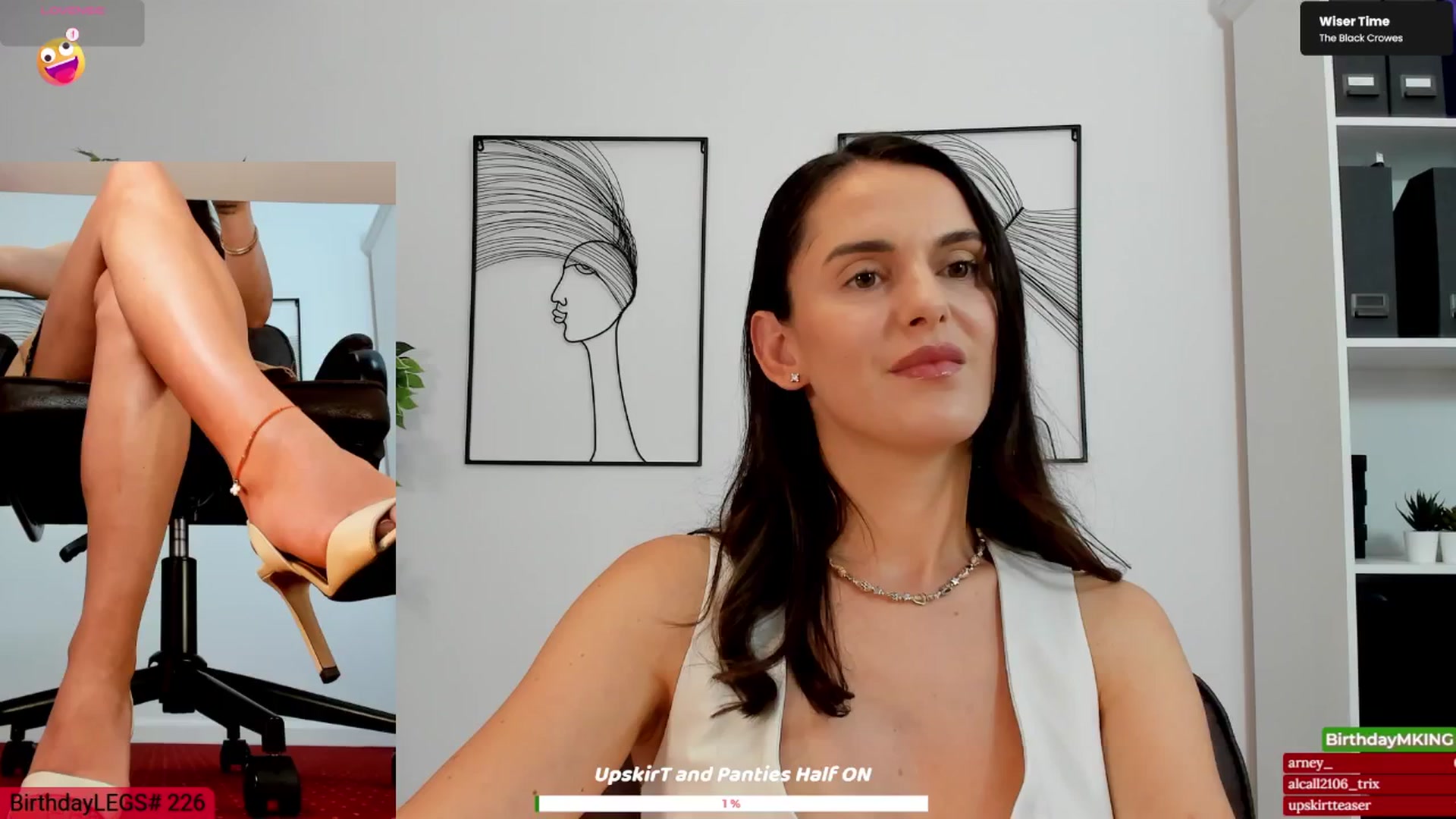 Gallery image thumbnail from LegswAttitude's myfreecams stream on, 06/30/2025, 14:37 image 10 of 20