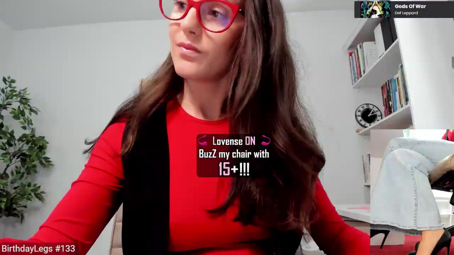 Gallery image thumbnail from LegswAttitude's myfreecams stream on, 06/03/2026, 11:15 image 5 of 20