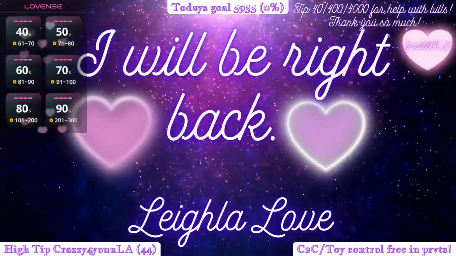 Gallery image thumbnail from LeighlaLove's myfreecams stream on, 01/15/2025, 15:15 image 19 of 20
