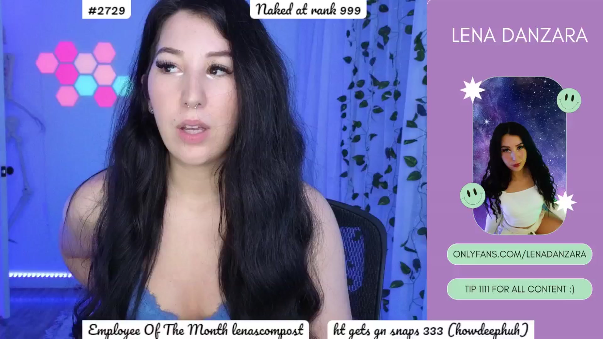 Gallery image thumbnail from LenaDanzara's myfreecams stream on, 04/24/2024, 08:13 image 20 of 20