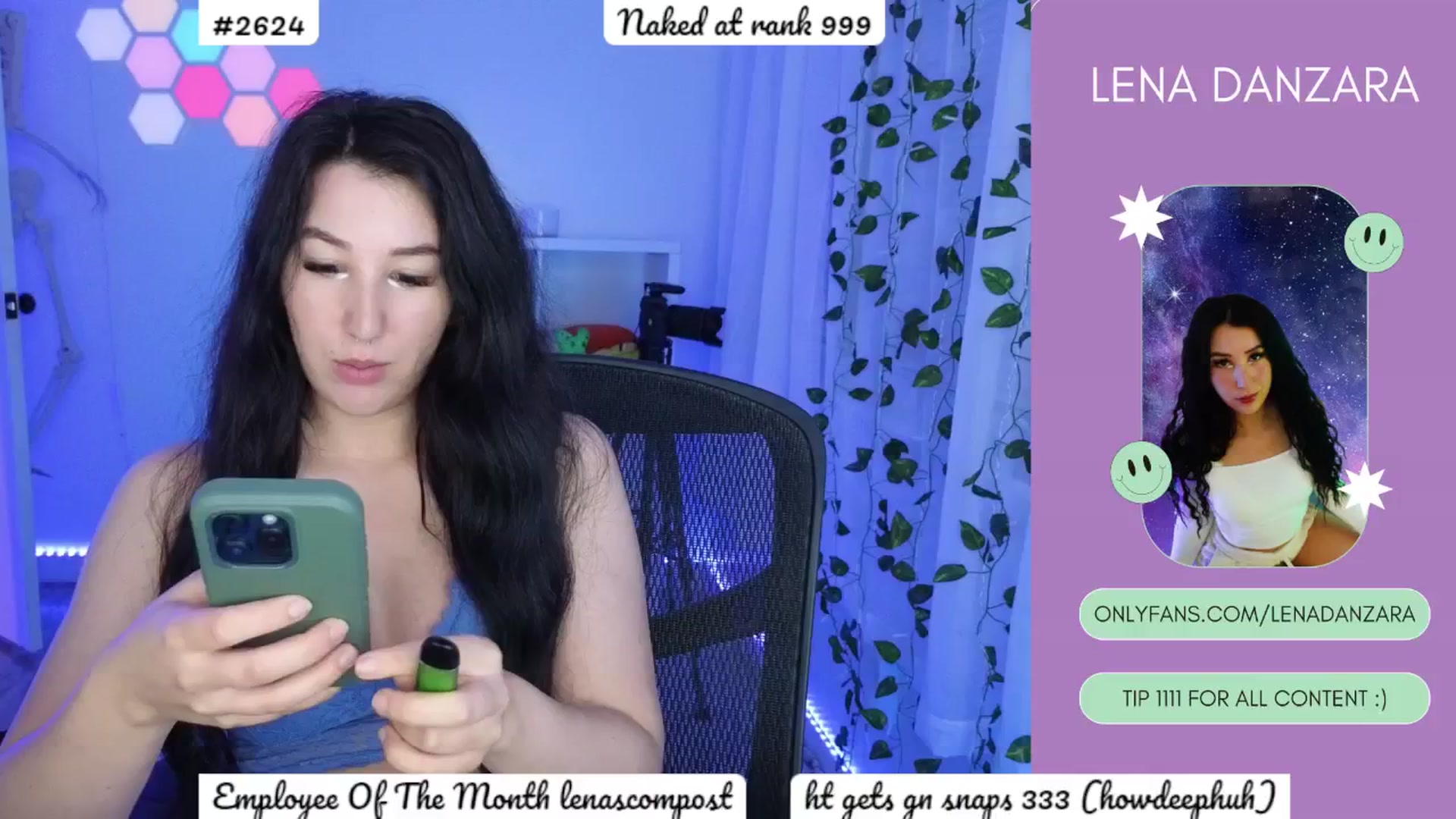 Gallery image thumbnail from LenaDanzara's myfreecams stream on, 04/24/2024, 10:24 image 10 of 20