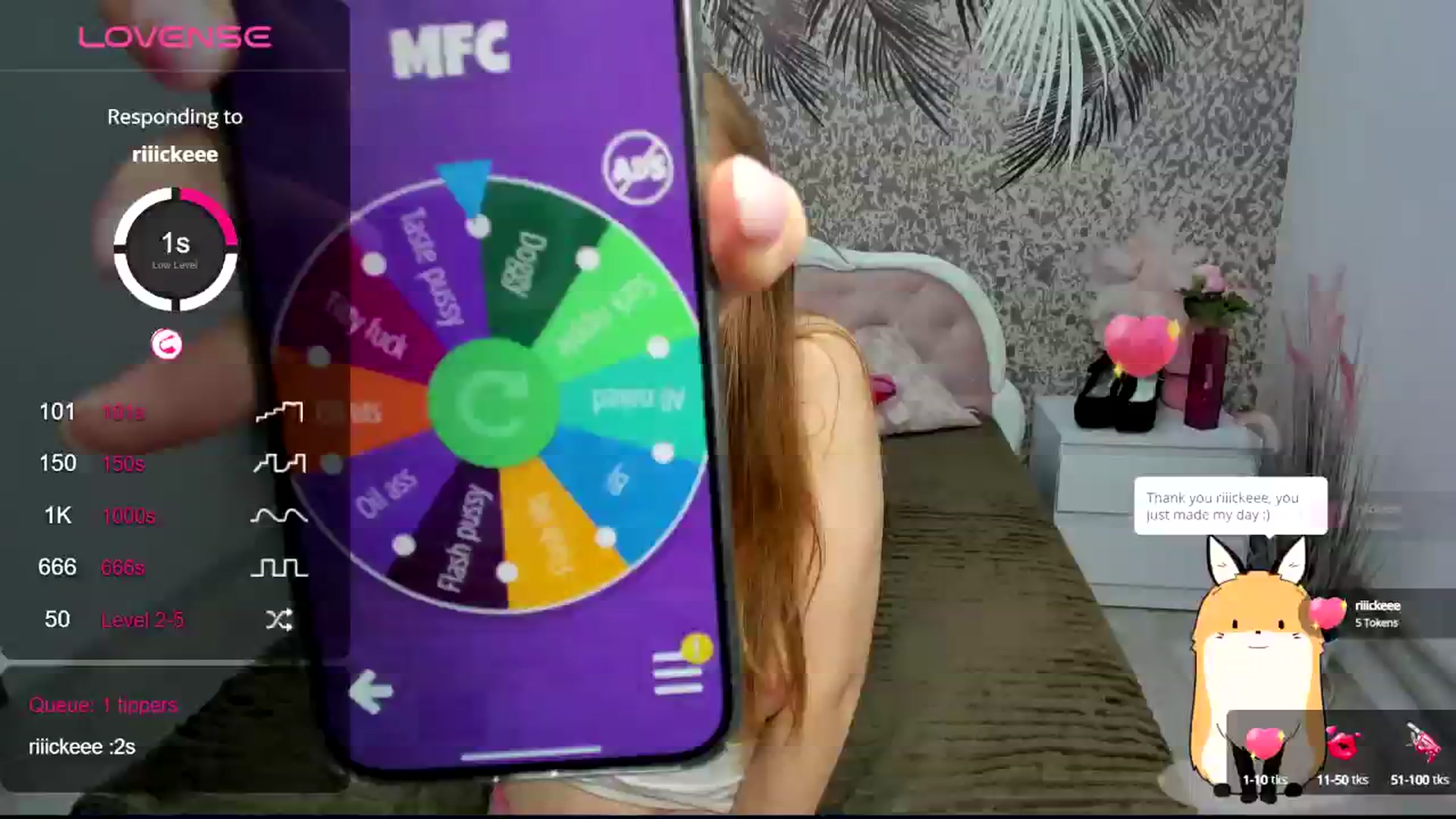 Gallery image thumbnail from LettiTheFox's myfreecams stream on, 05/29/2024, 11:52 image 2 of 20