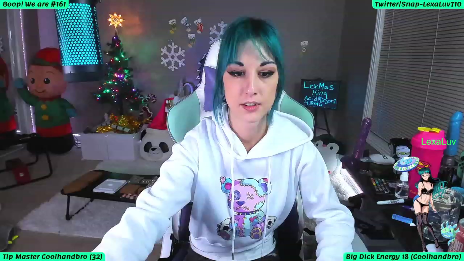 Gallery image thumbnail from LexaLuv's myfreecams stream on, 12/18/2022, 05:52 image 1 of 20