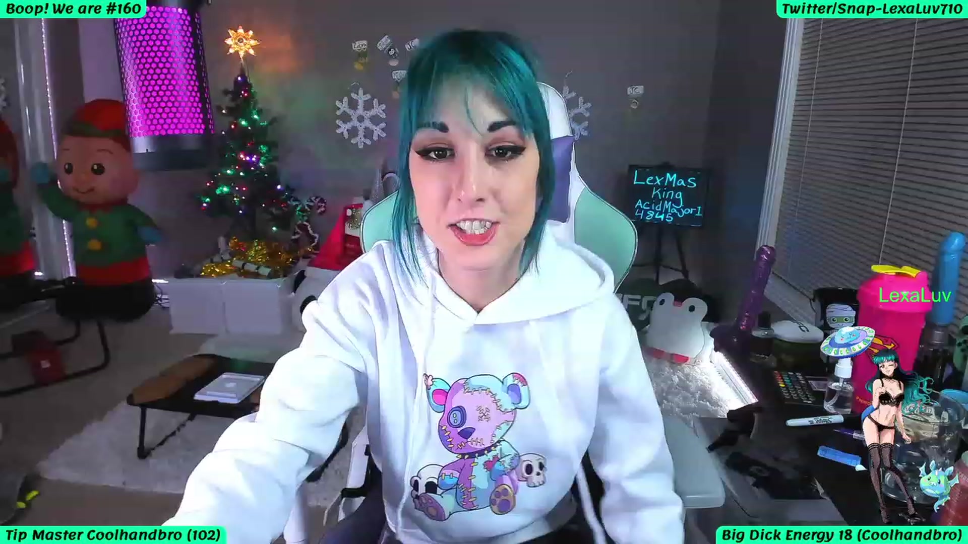Gallery image thumbnail from LexaLuv's myfreecams stream on, 12/18/2022, 05:52 image 6 of 20