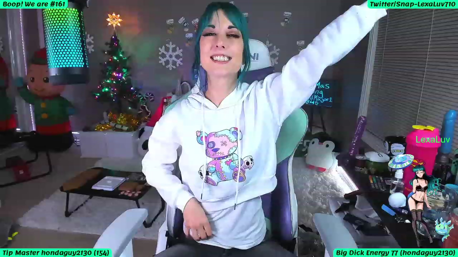 Gallery image thumbnail from LexaLuv's myfreecams stream on, 12/18/2022, 05:52 image 14 of 20