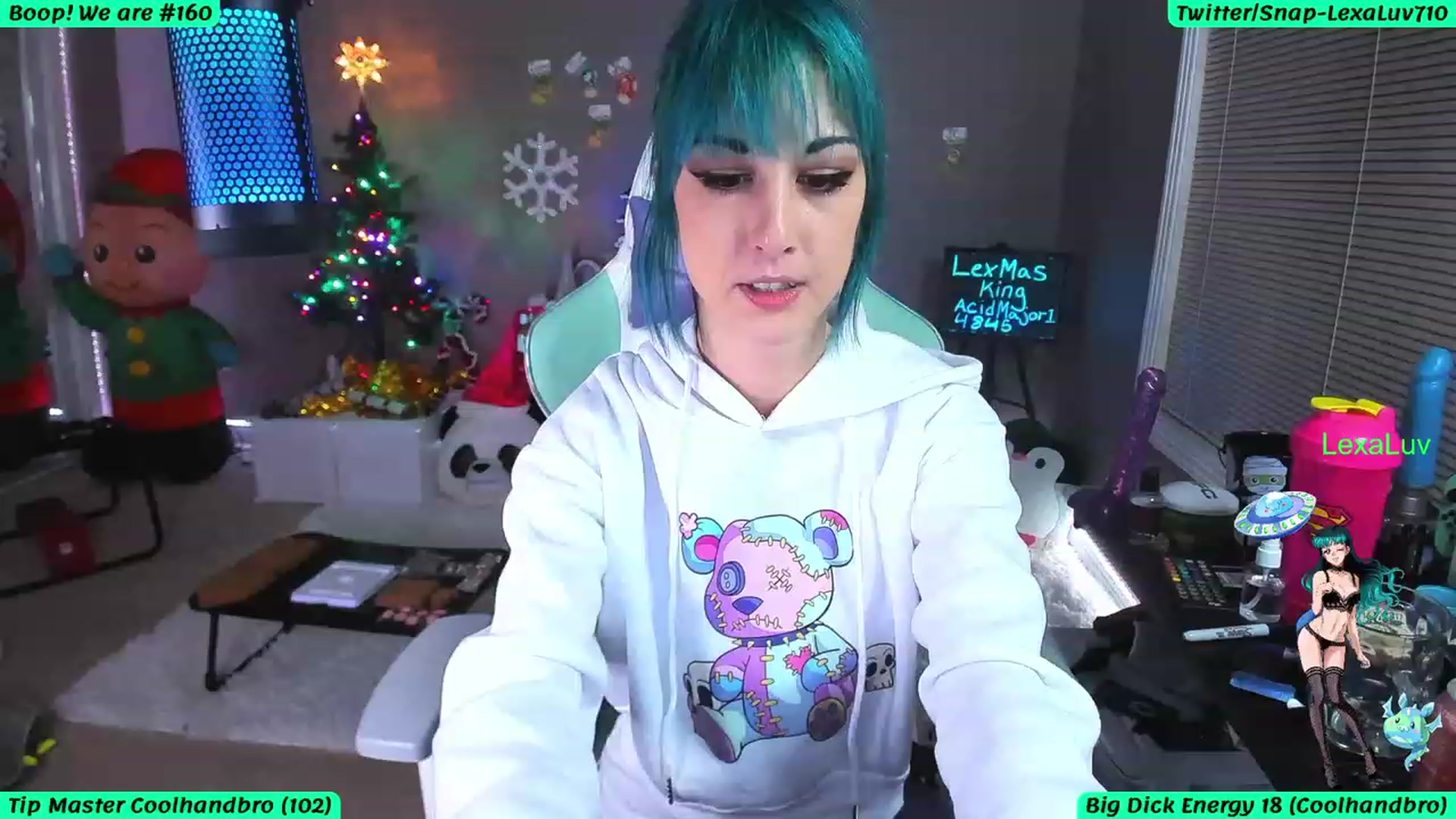 Gallery image thumbnail from LexaLuv's myfreecams stream on, 12/18/2022, 05:52 image 5 of 20