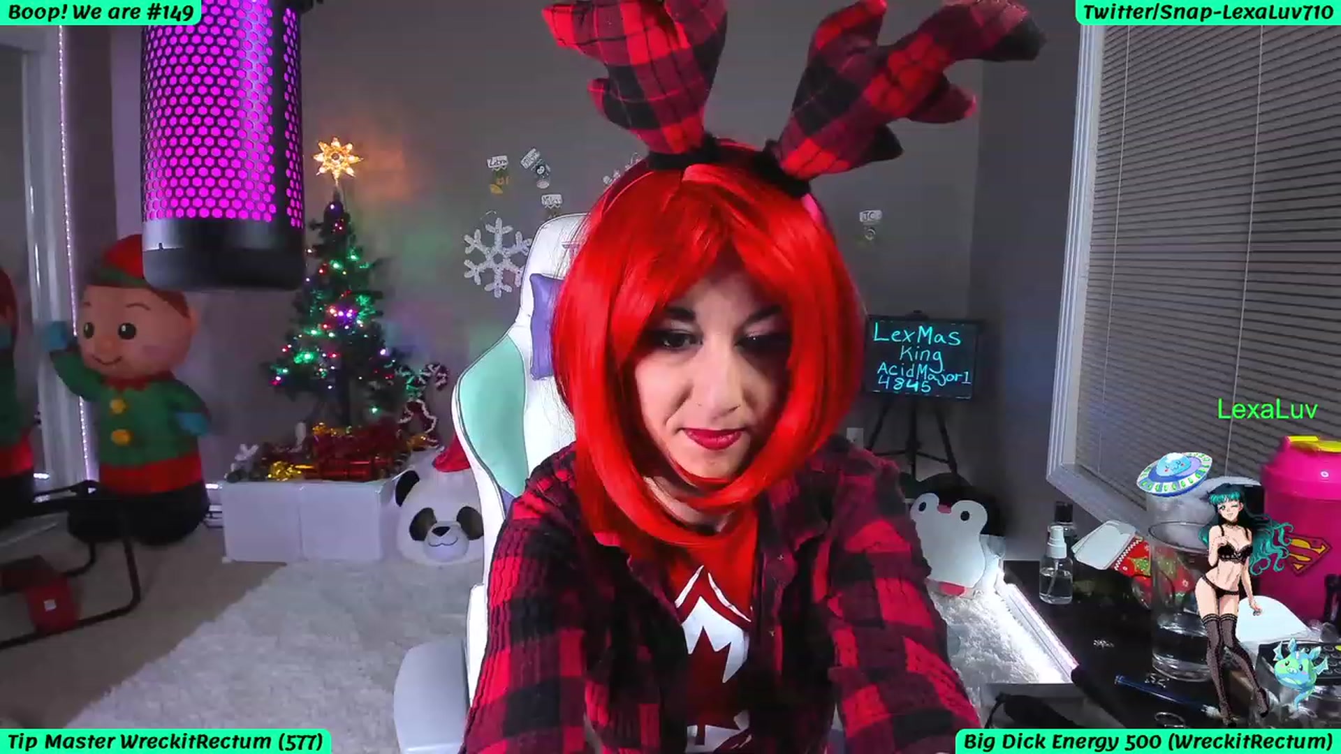 Gallery image thumbnail from LexaLuv's myfreecams stream on, 12/23/2022, 07:33 image 1 of 20